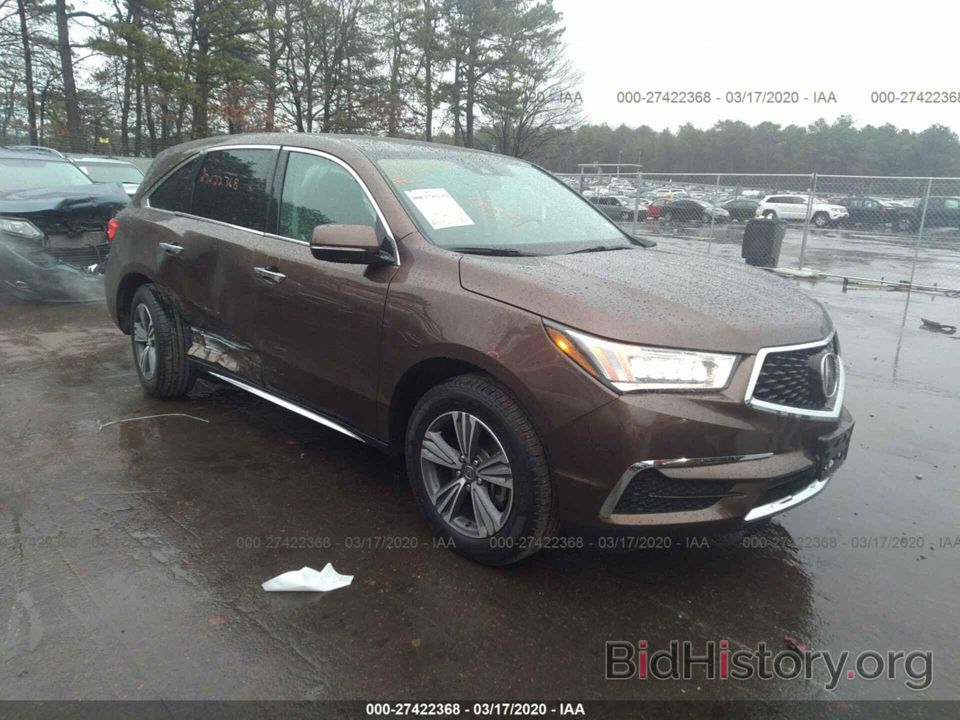 Photo 5J8YD4H30KL009510 - ACURA MDX 2019