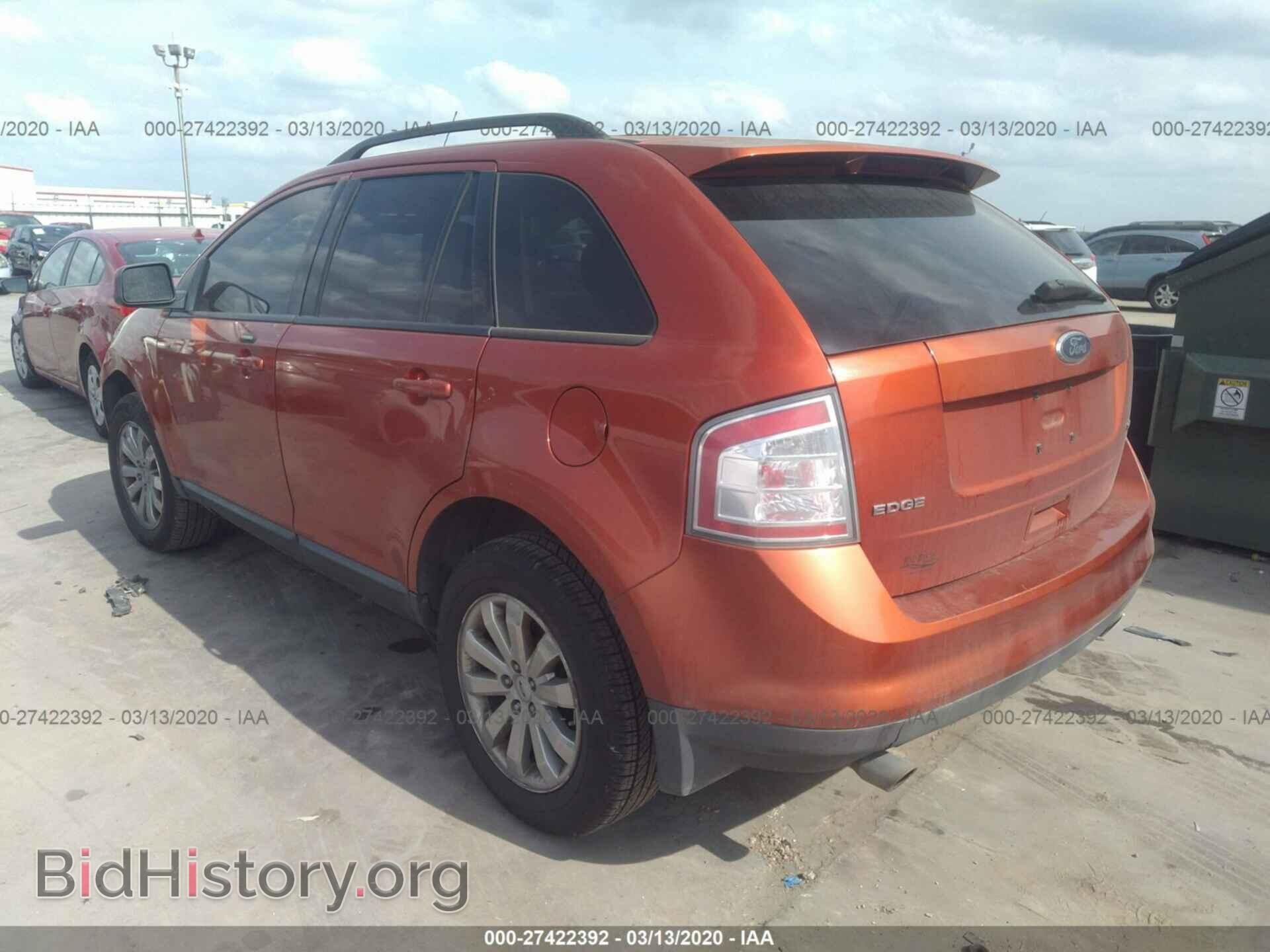 2008 FORD EDGE - VIN: 2FMDK38C58BB09412 - Фото 3