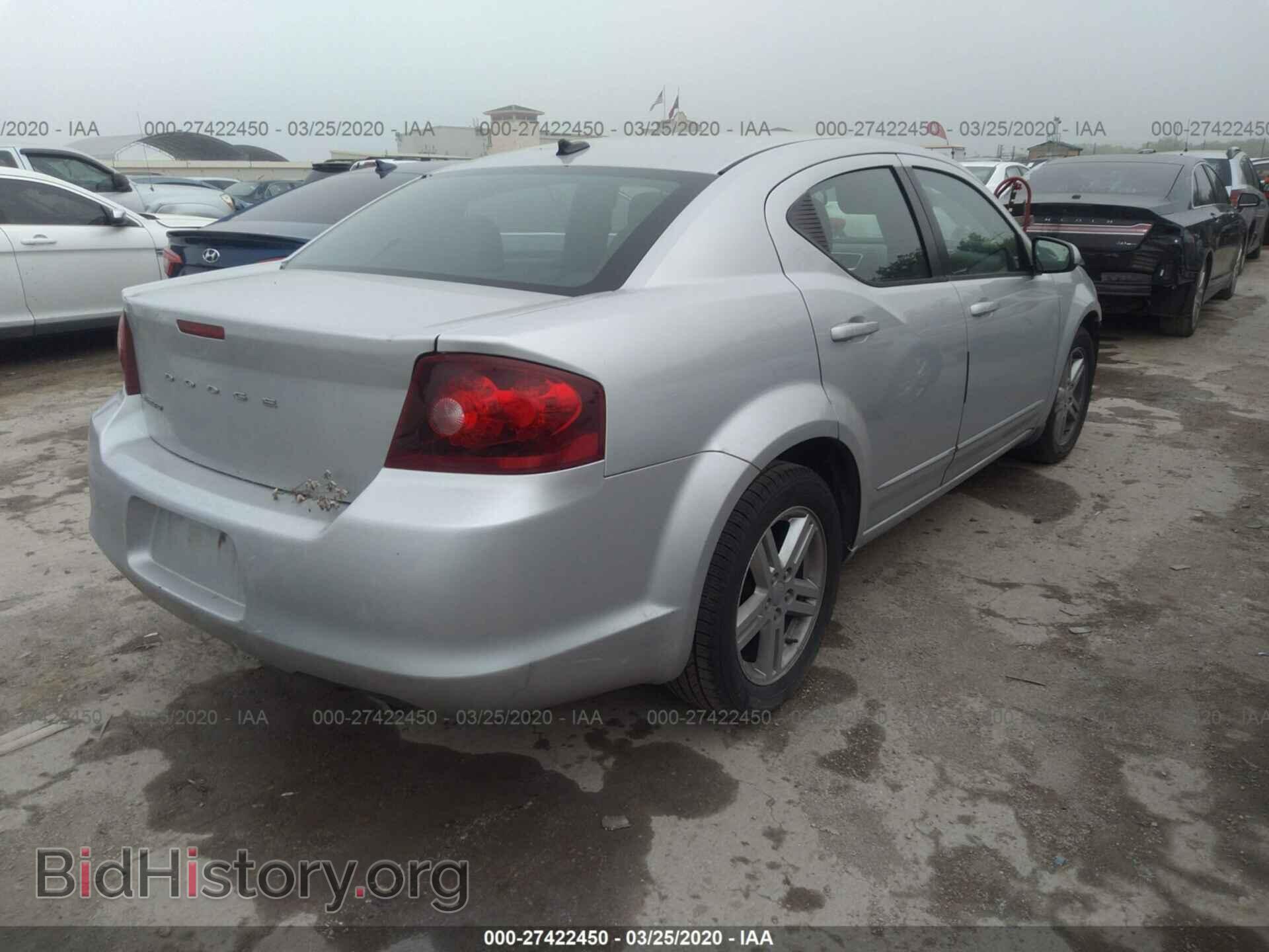 2012 DODGE AVENGER - VIN: 1C3CDZCBXCN185267 - Фото 4