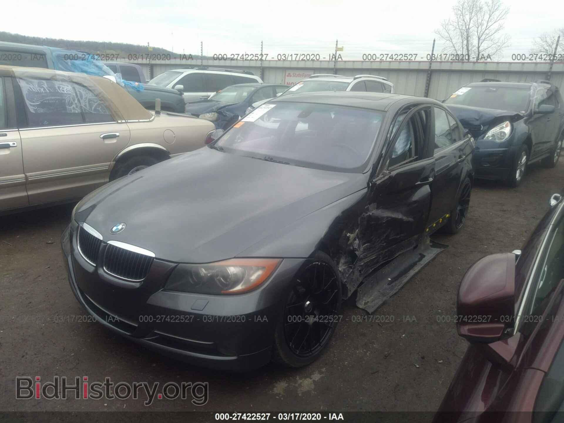 2007 BMW 335 - VIN: WBAVD53557A007171 - Фото 2