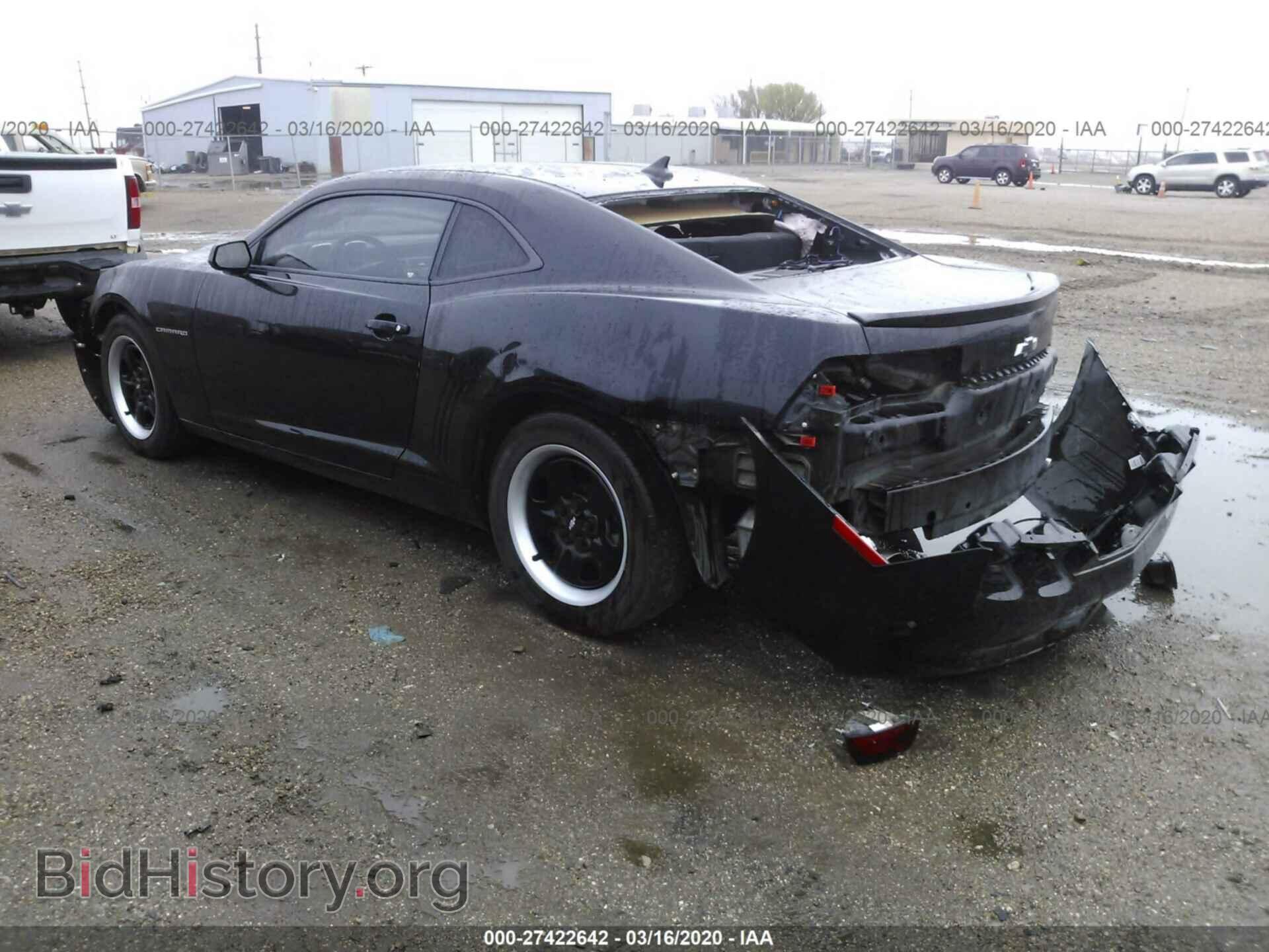 2013 CHEVROLET CAMARO - VIN: 2G1FA1E37D9243566 - Фото 3