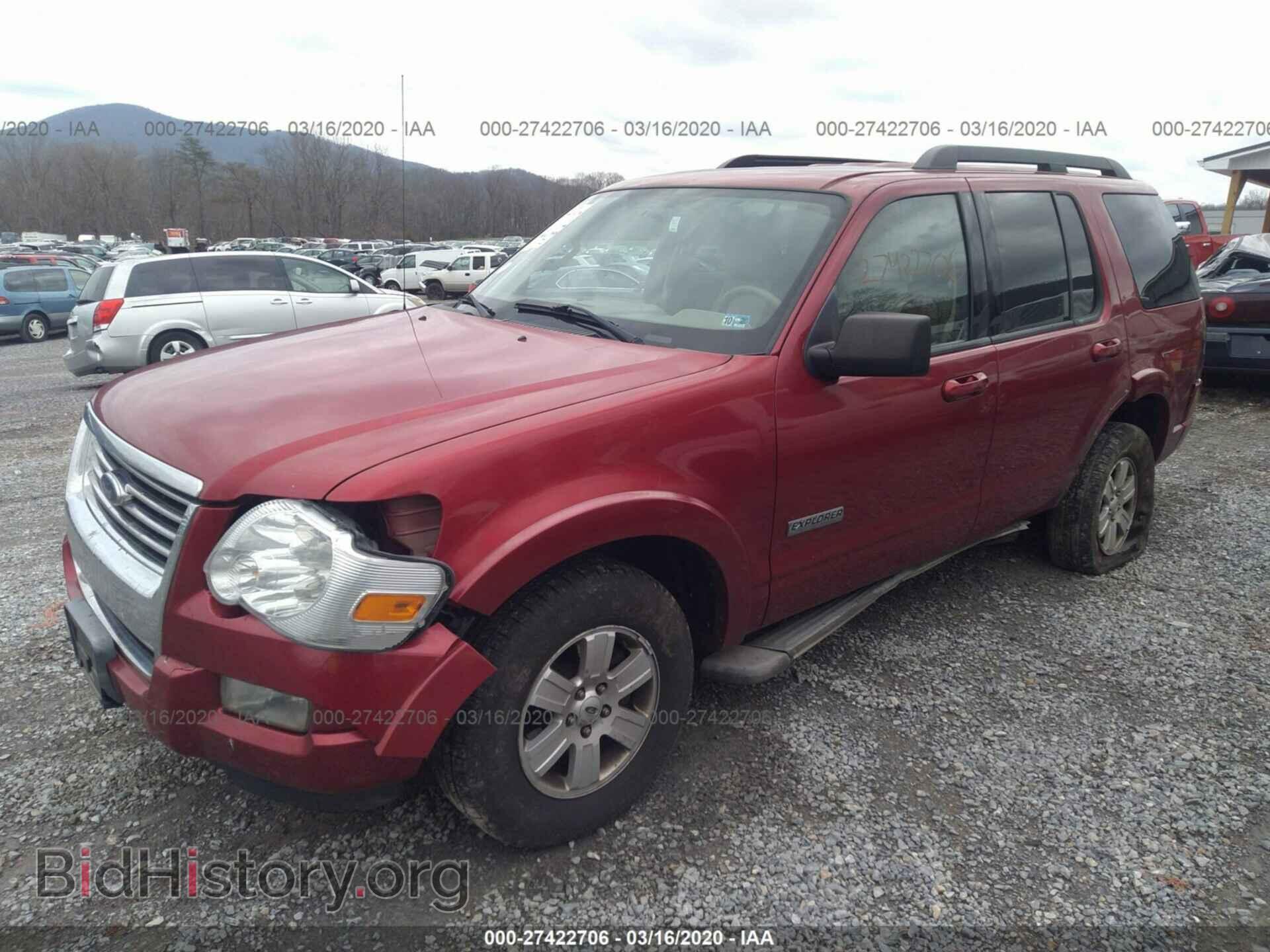 2007 FORD EXPLORER - VIN: 1FMEU73E57UB30879 - Фото 2