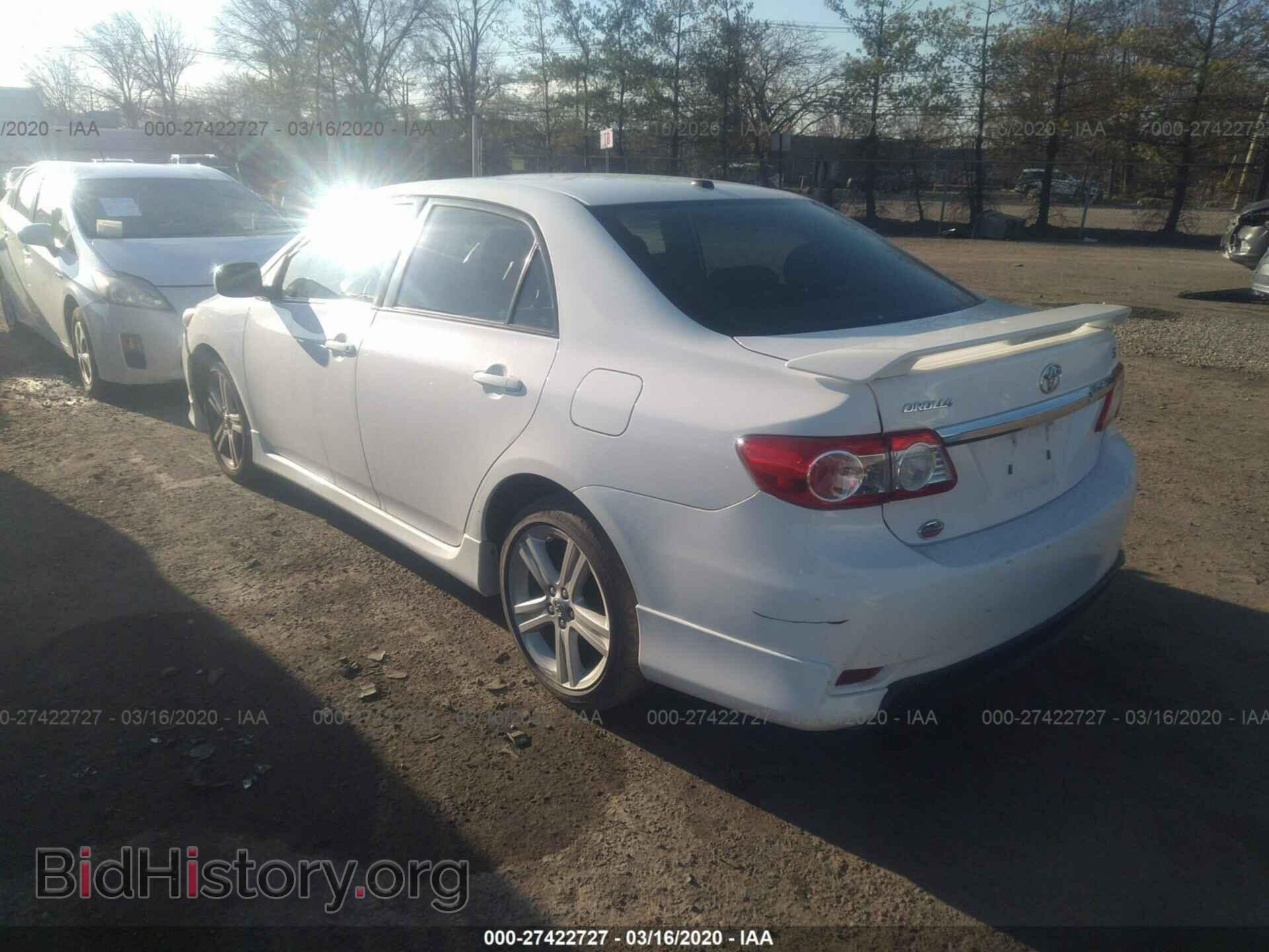 2013 TOYOTA COROLLA - VIN: 2T1BU4EE1DC982173 - Фото 3