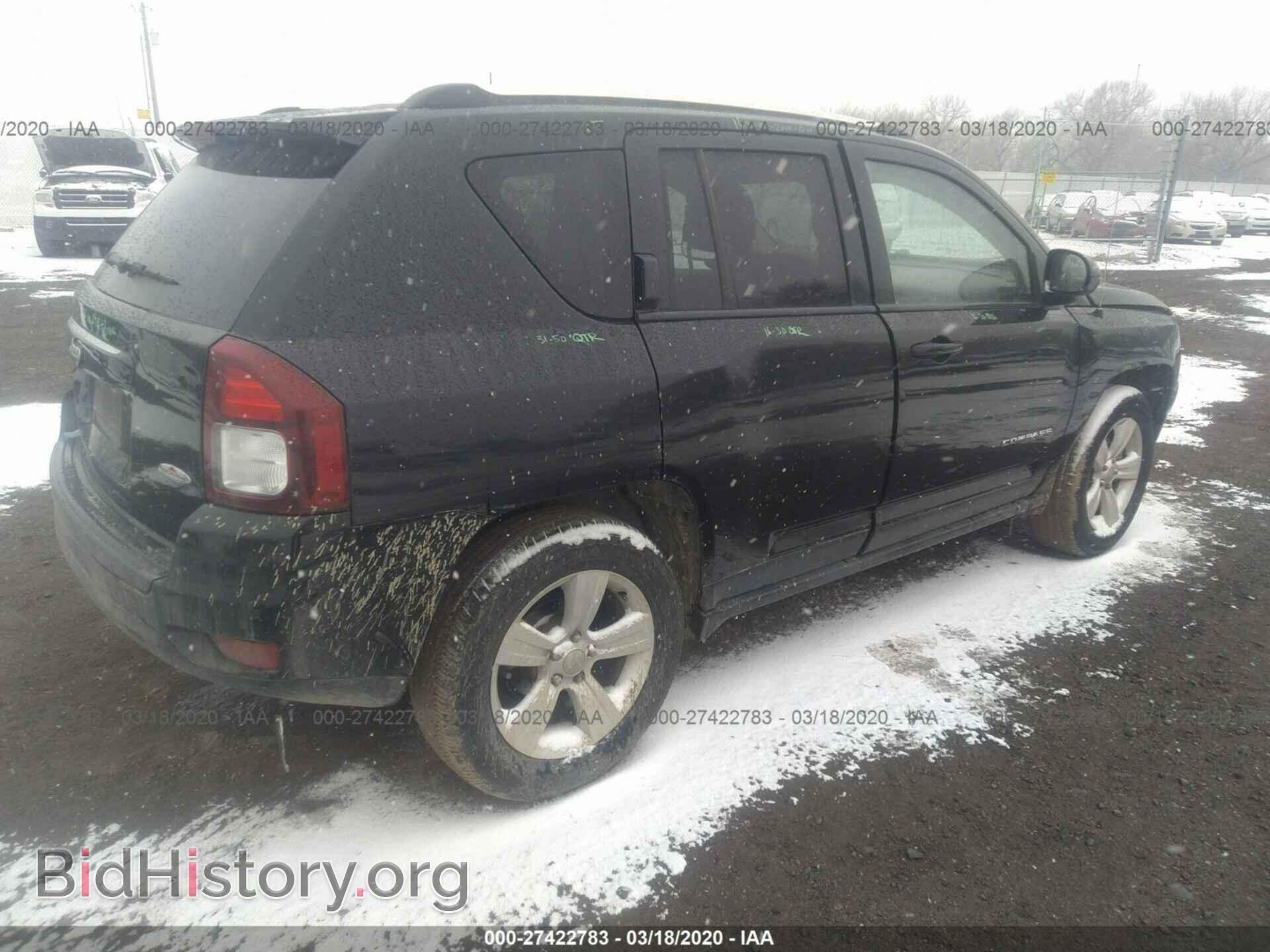 2015 JEEP COMPASS - VIN: 1C4NJDAB0FD100675 - Фото 4