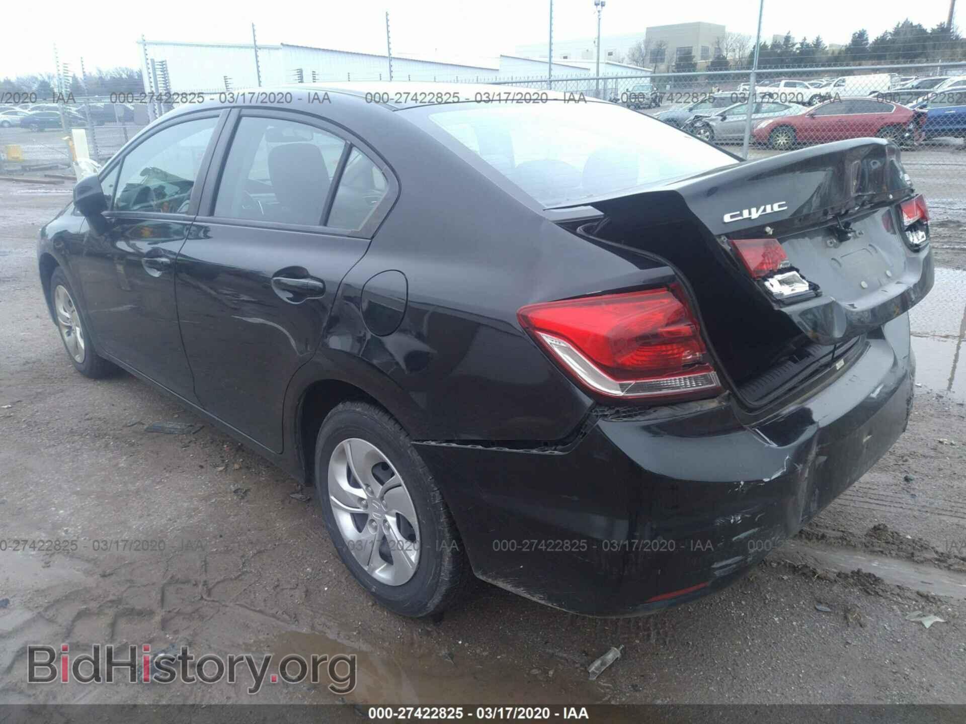 2013 HONDA CIVIC - VIN: 2HGFB2F59DH584355 - Фото 3
