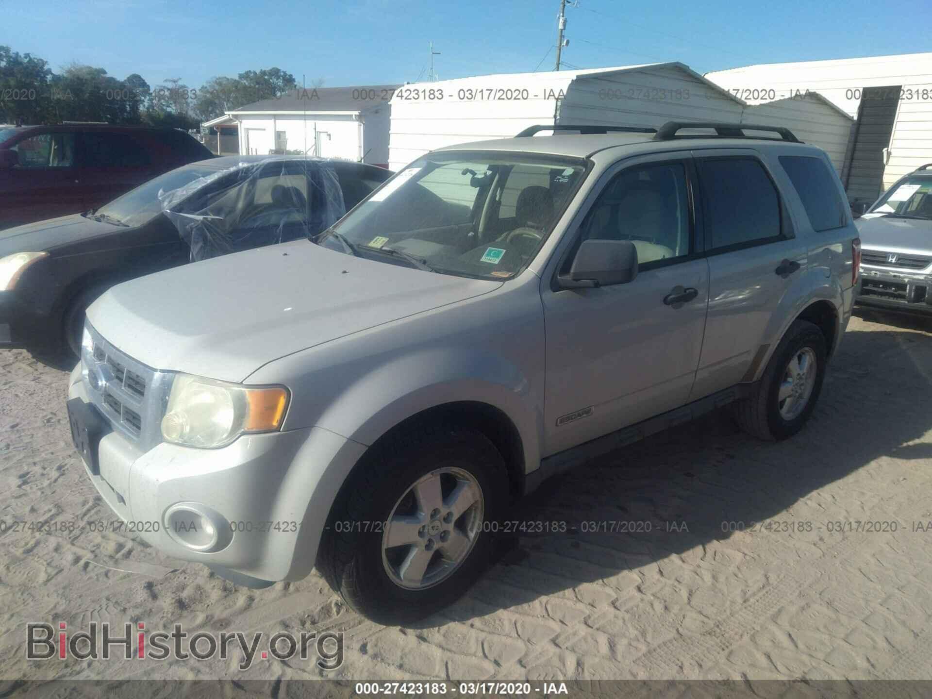2008 FORD ESCAPE - VIN: 1FMCU03Z88KE38319 - Photo 2