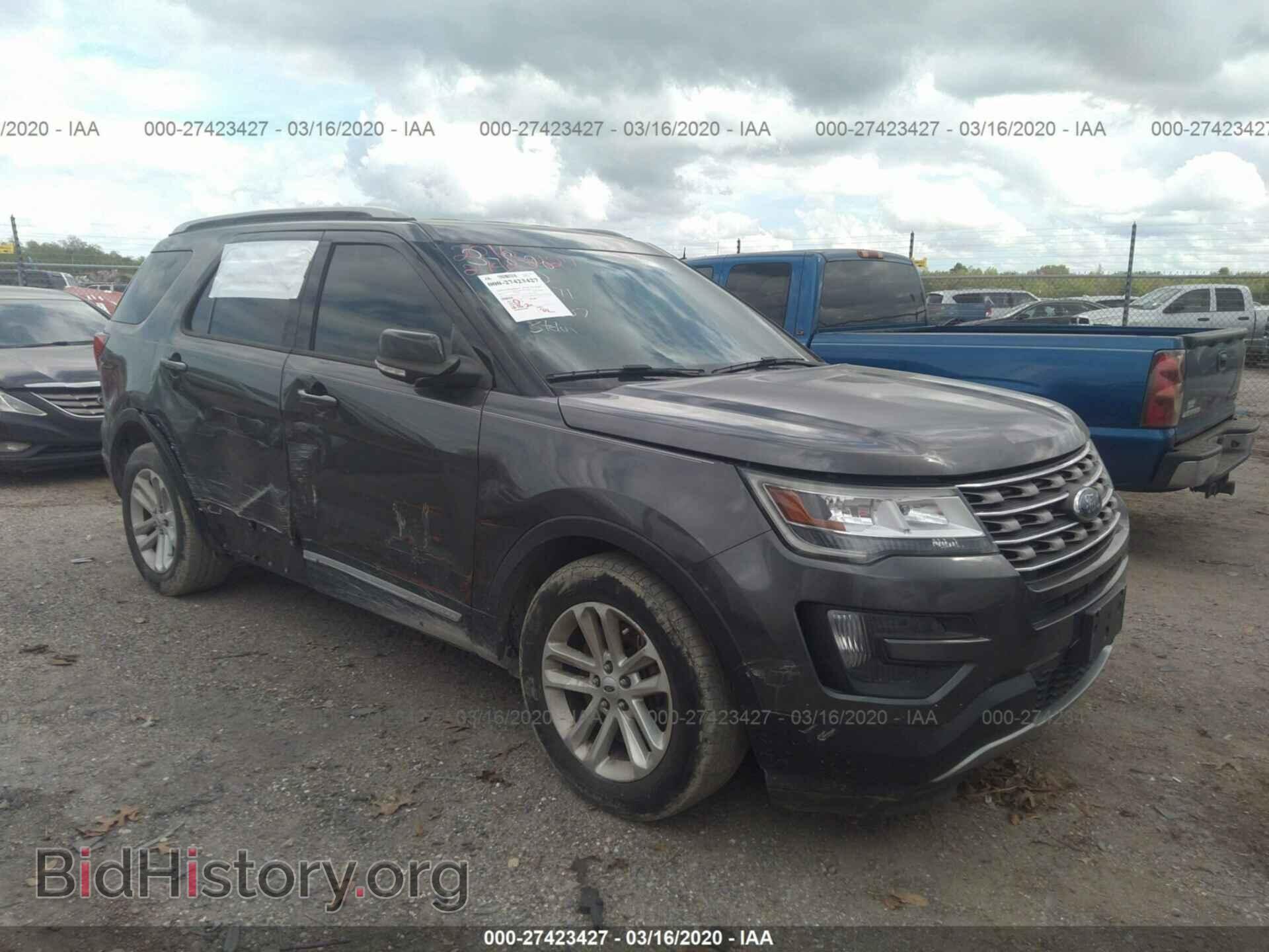 Фотография 1FM5K7D89GGA85071 - FORD EXPLORER 2016