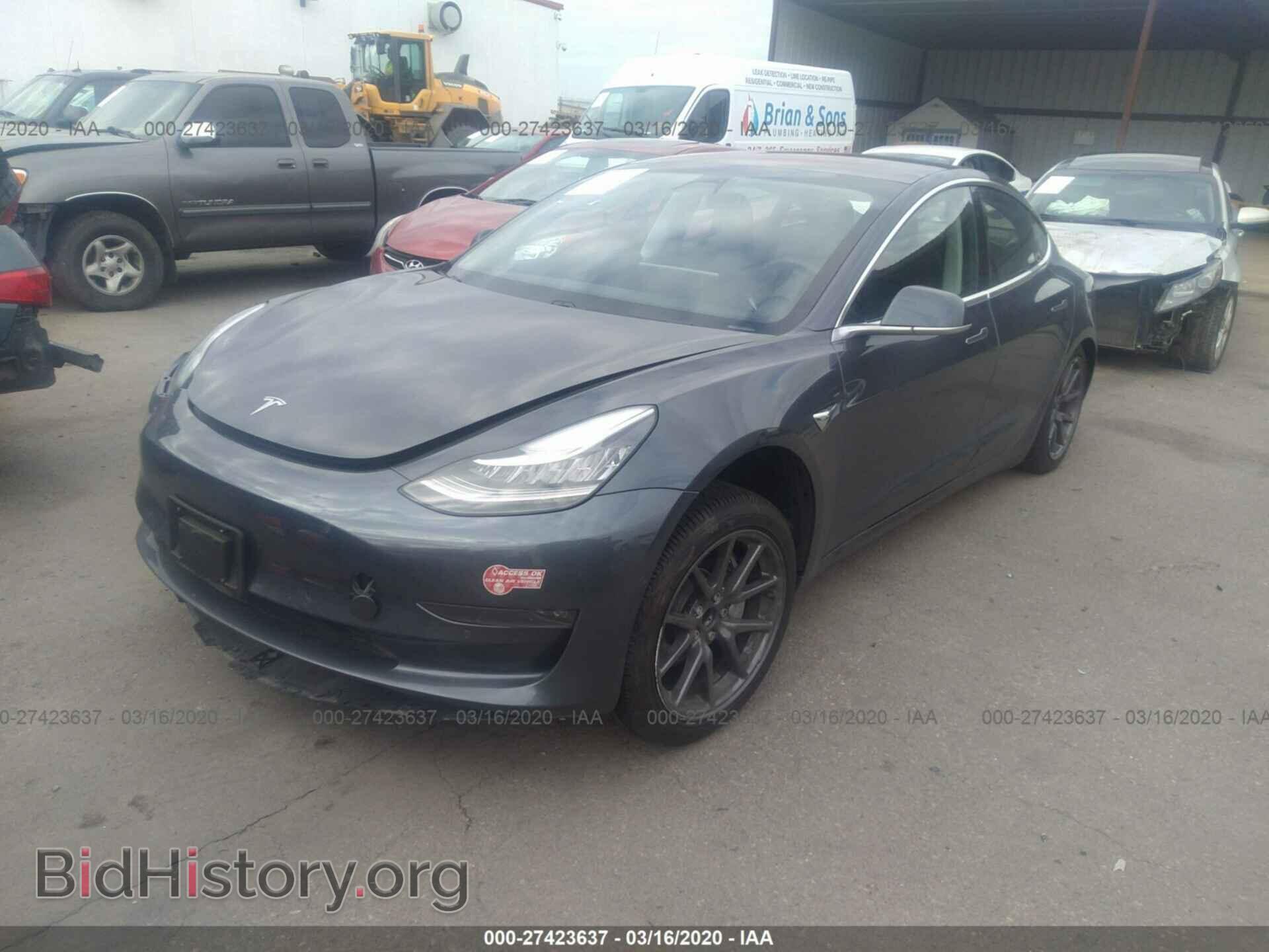 2018 TESLA MODEL 3 - VIN: 5YJ3E1EA0JF036750 - Фото 2