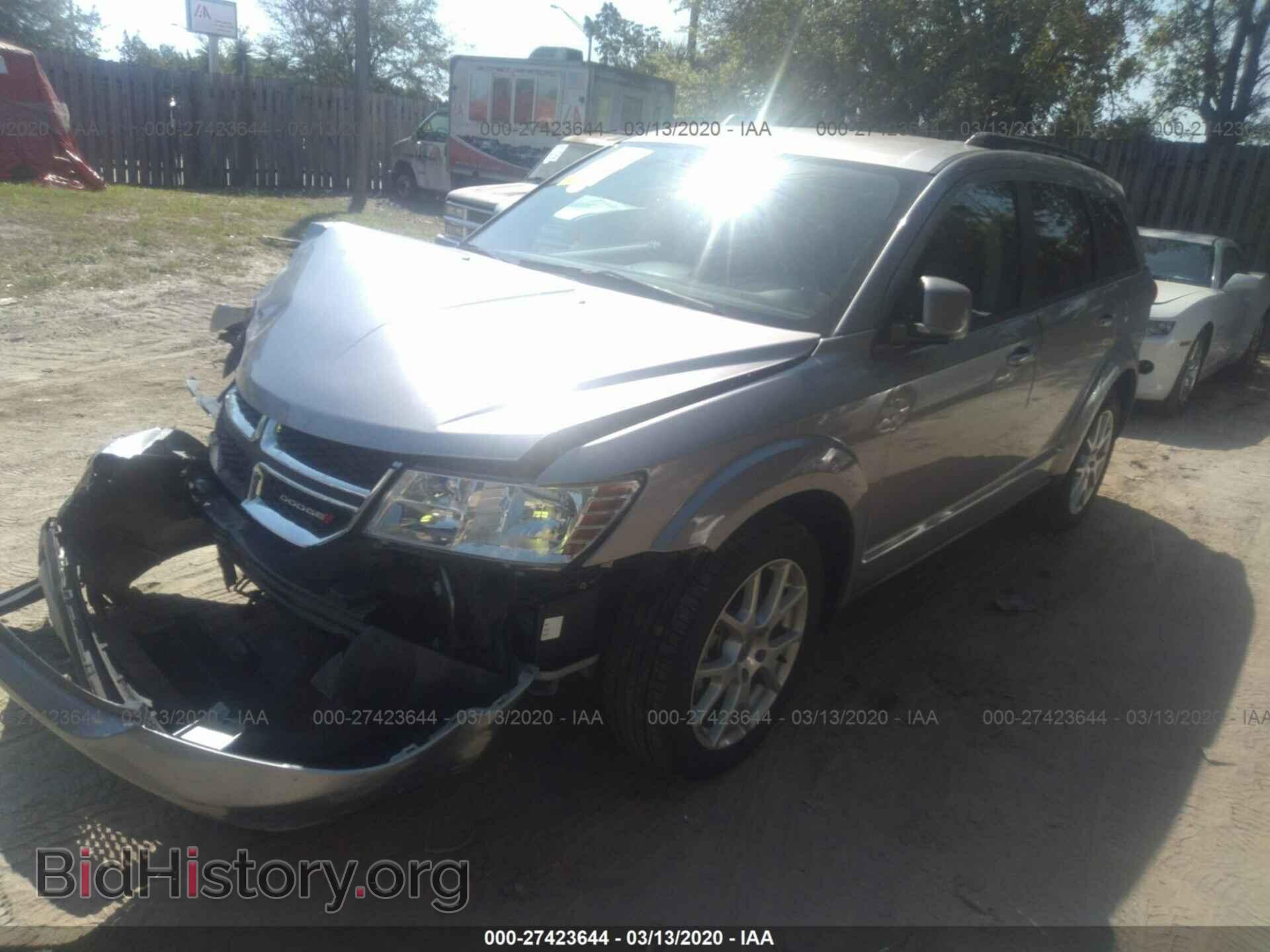 2016 DODGE JOURNEY - VIN: 3C4PDCBB7GT226357 - Фото 2