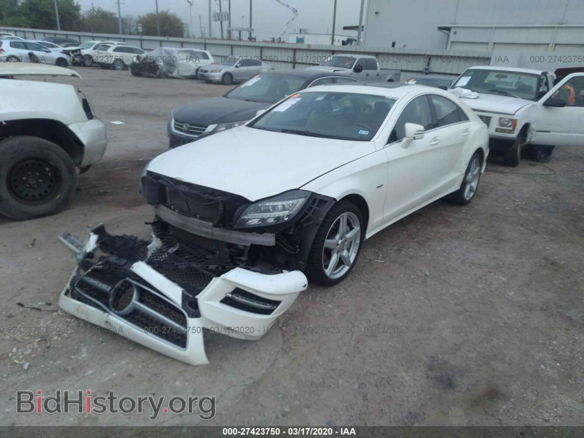 2012 MERCEDES-BENZ CLS - VIN: WDDLJ7DB0CA025578 - Фото 2