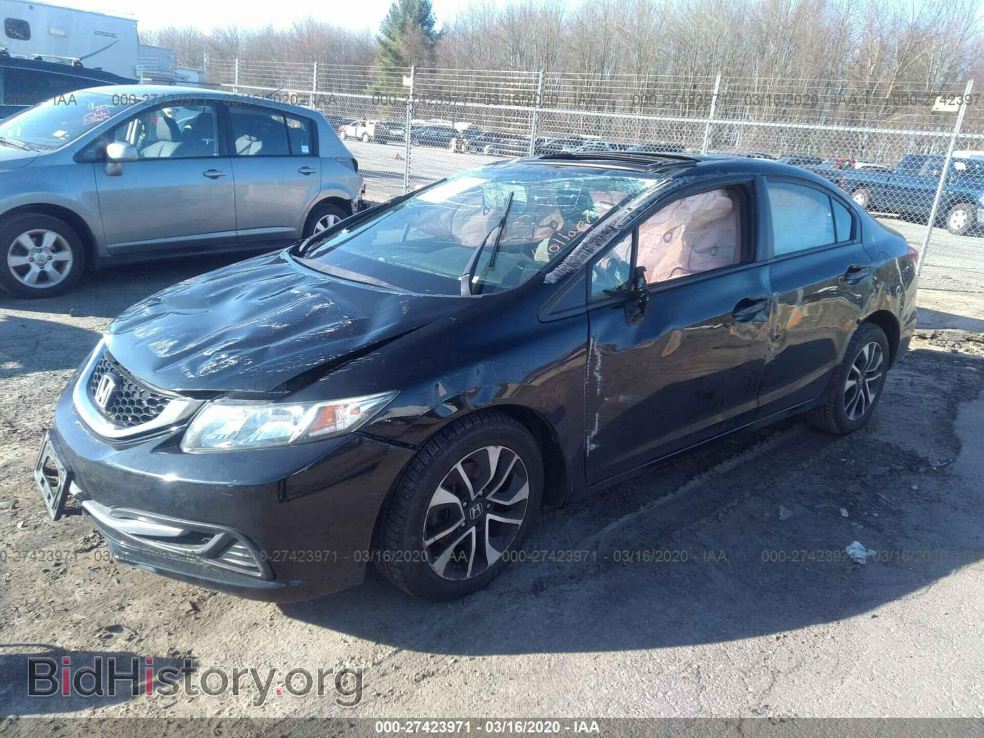 2013 HONDA CIVIC - VIN: 19XFB2F87DE204630 - Фото 2