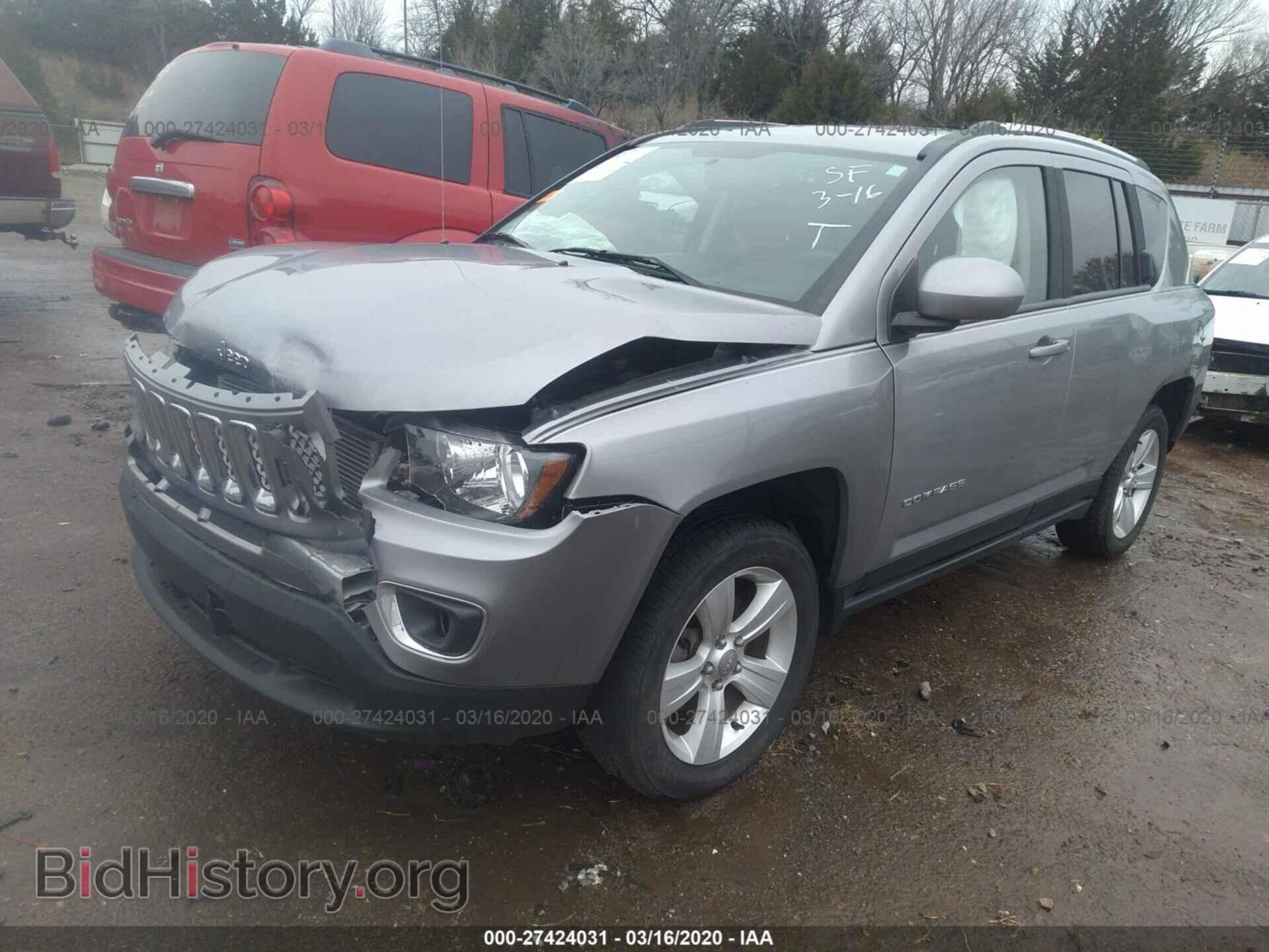 2015 JEEP COMPASS - VIN: 1C4NJCEA8FD373326 - Фото 2