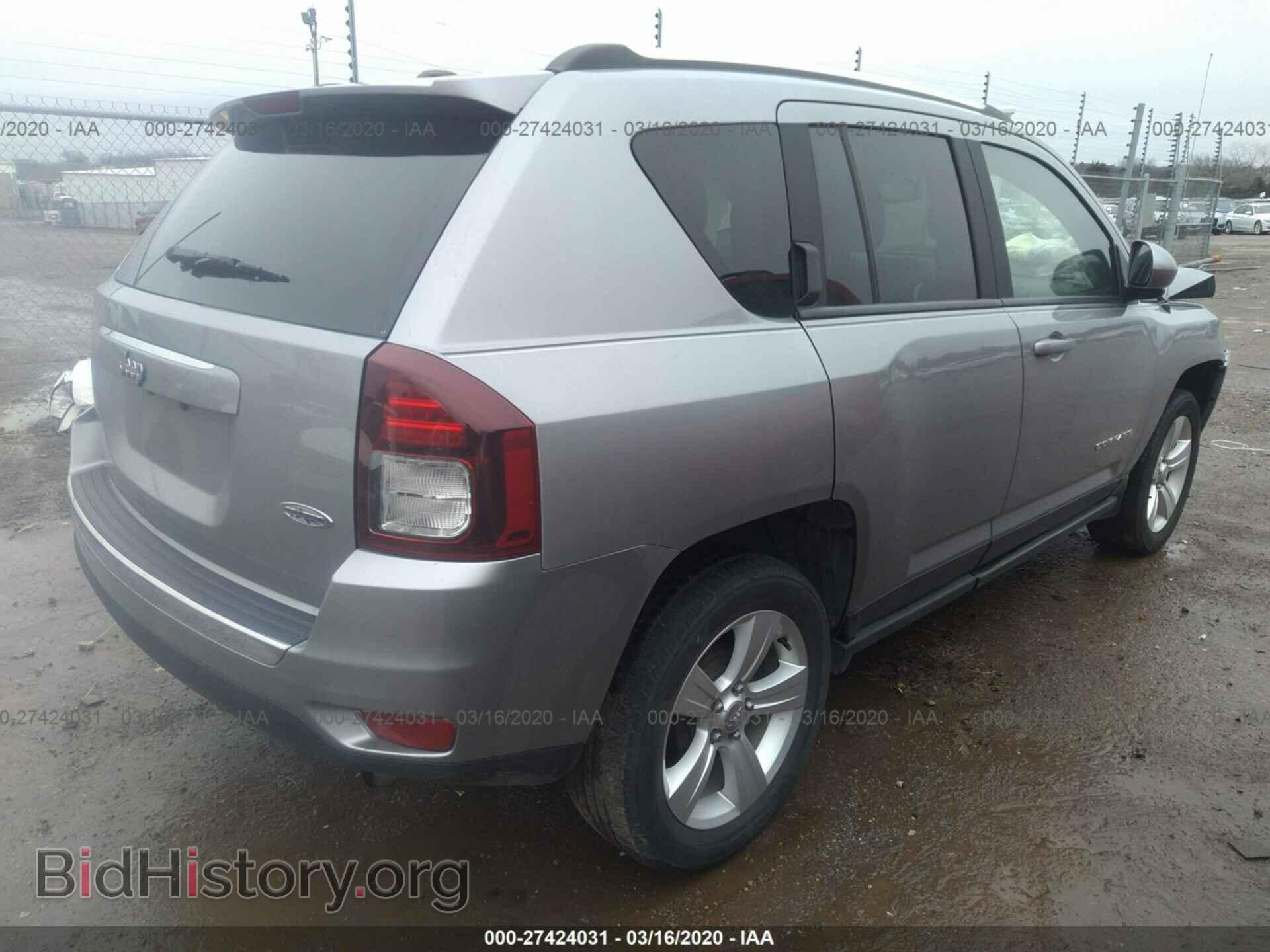 2015 JEEP COMPASS - VIN: 1C4NJCEA8FD373326 - Фото 4