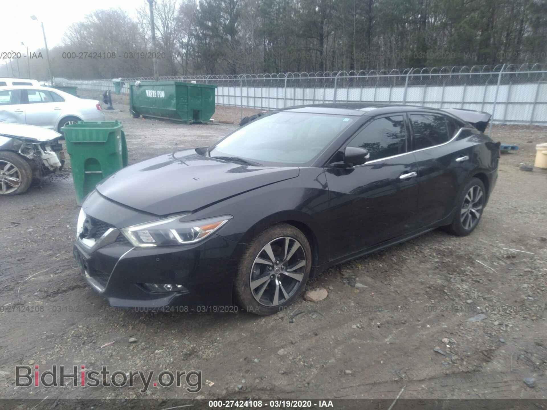 2016 NISSAN MAXIMA - VIN: 1N4AA6AP1GC387771 - Фото 2