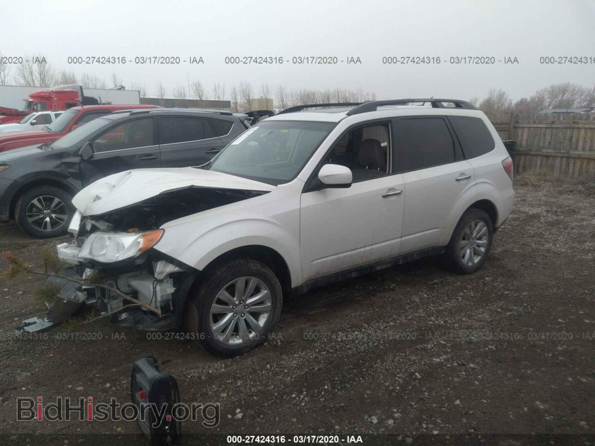 2012 SUBARU FORESTER - VIN: JF2SHBEC6CH446483 - Фото 2