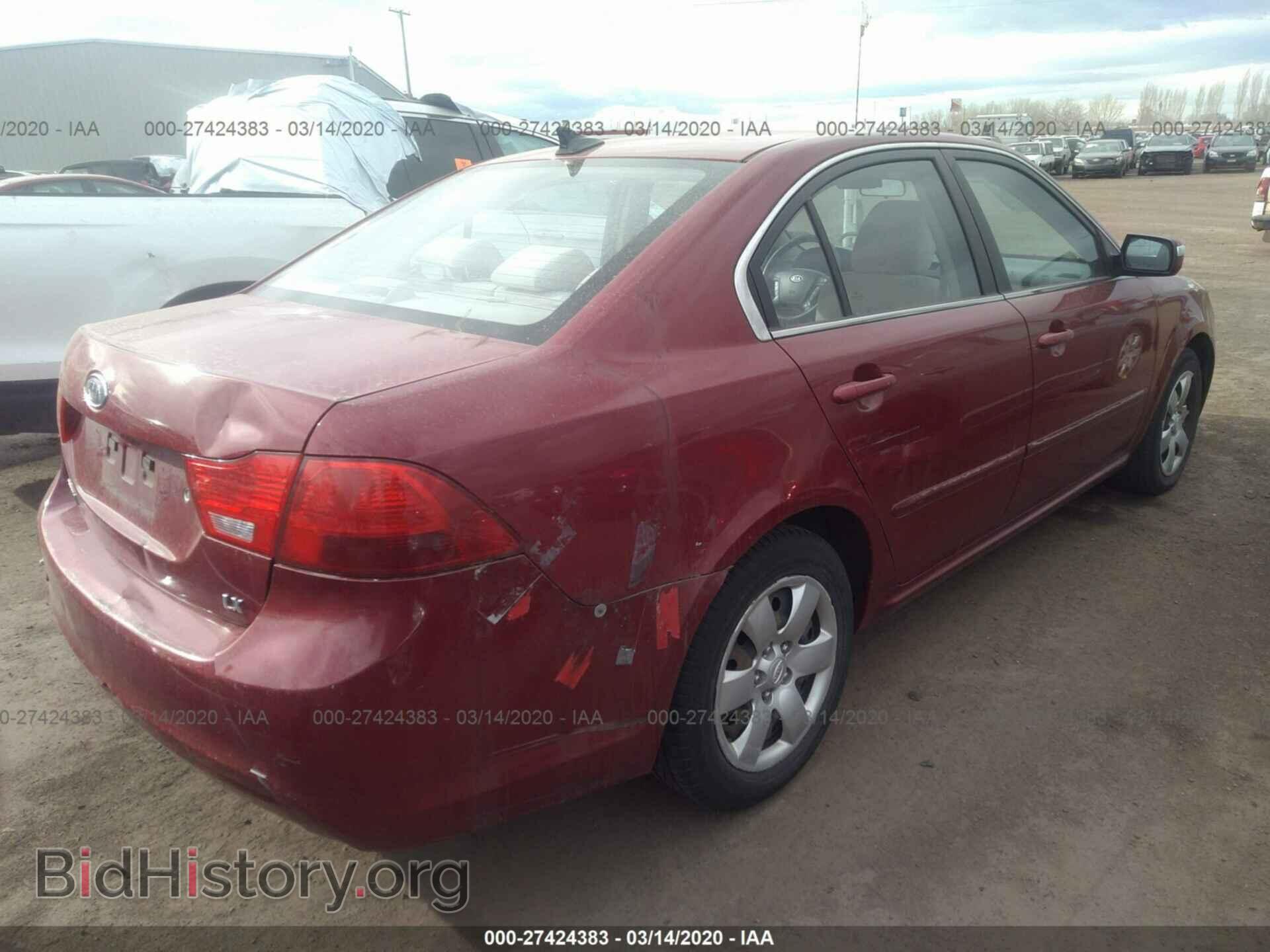 2009 KIA OPTIMA - VIN: KNAGE228095308555 - Фото 4