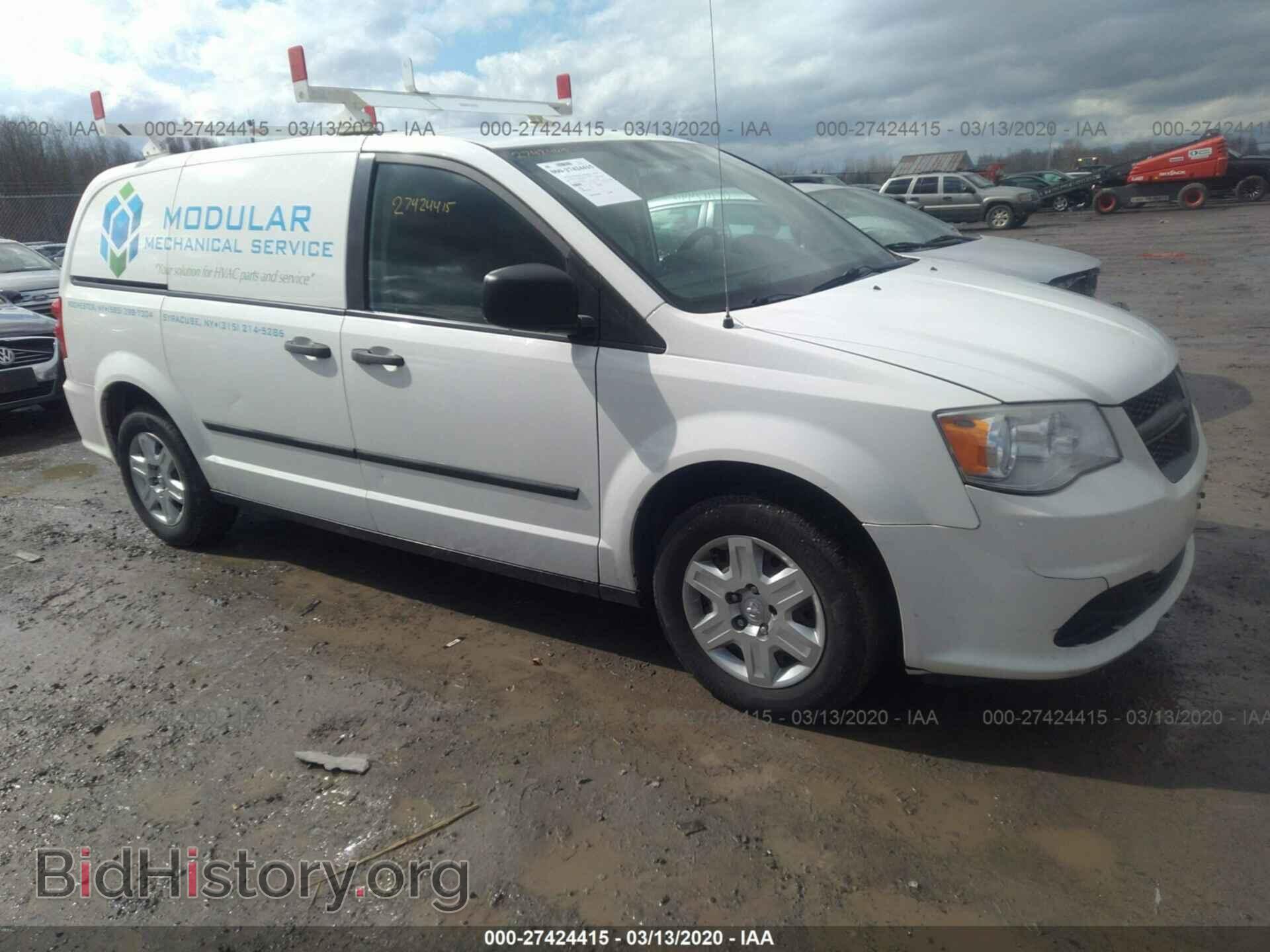 Photo 2C4RDGAG0CR272414 - DODGE RAM VAN 2012
