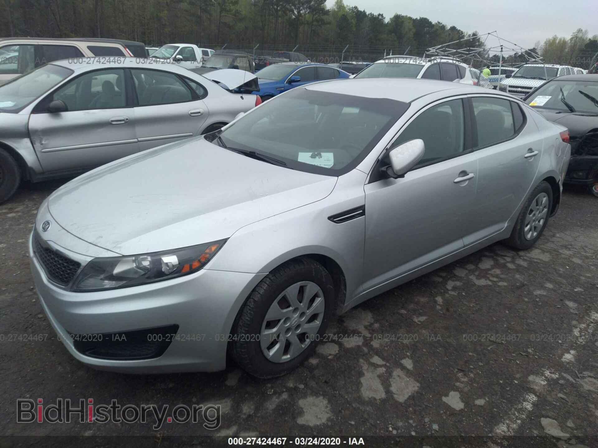 2011 KIA OPTIMA - VIN: KNAGM4A75B5100149 - Фото 2