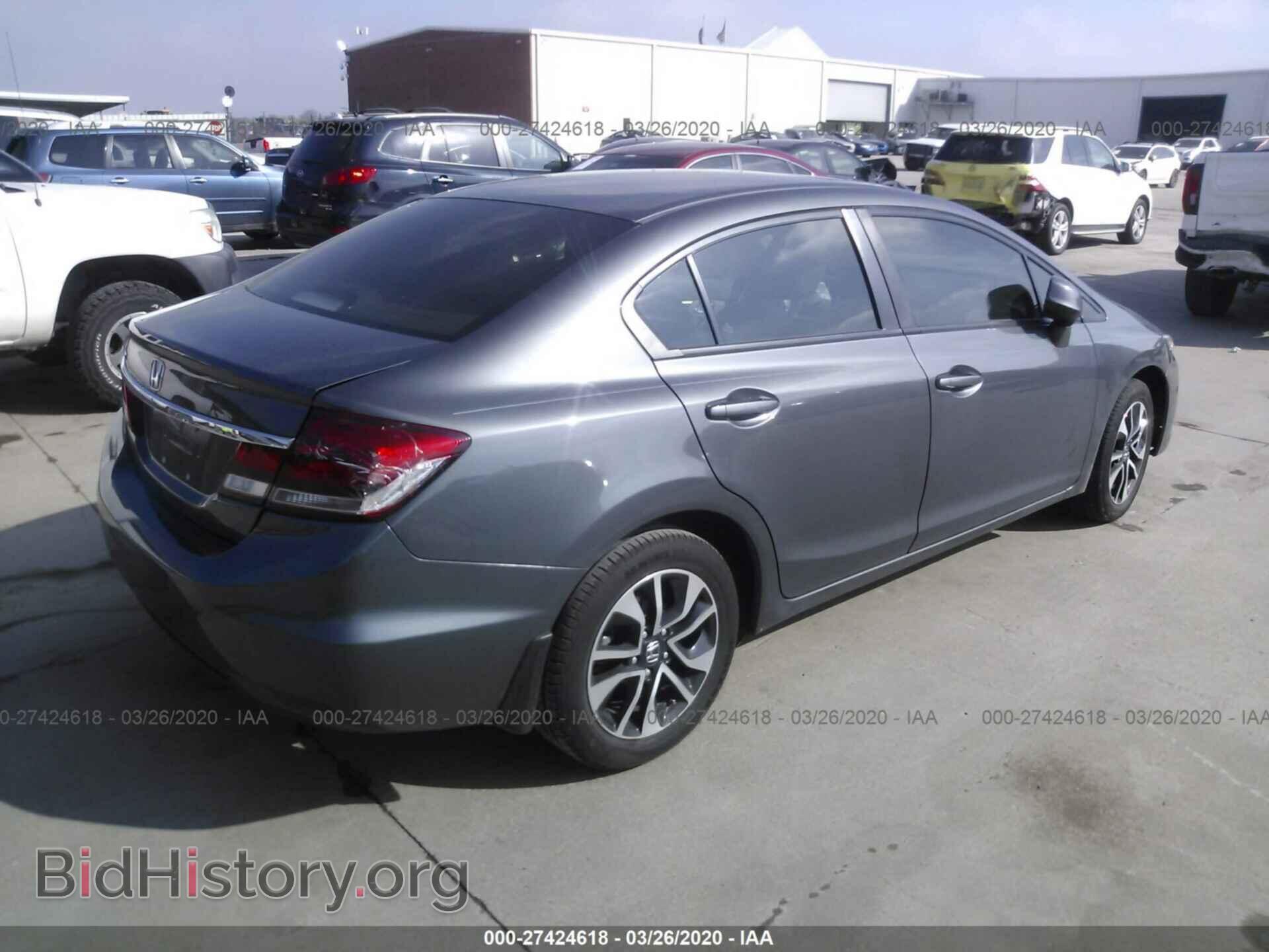 2013 HONDA CIVIC - VIN: 2HGFB2F97DH567394 - Фото 4