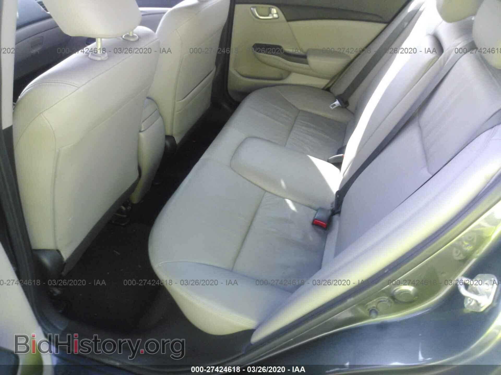 2013 HONDA CIVIC - VIN: 2HGFB2F97DH567394 - Фото 8