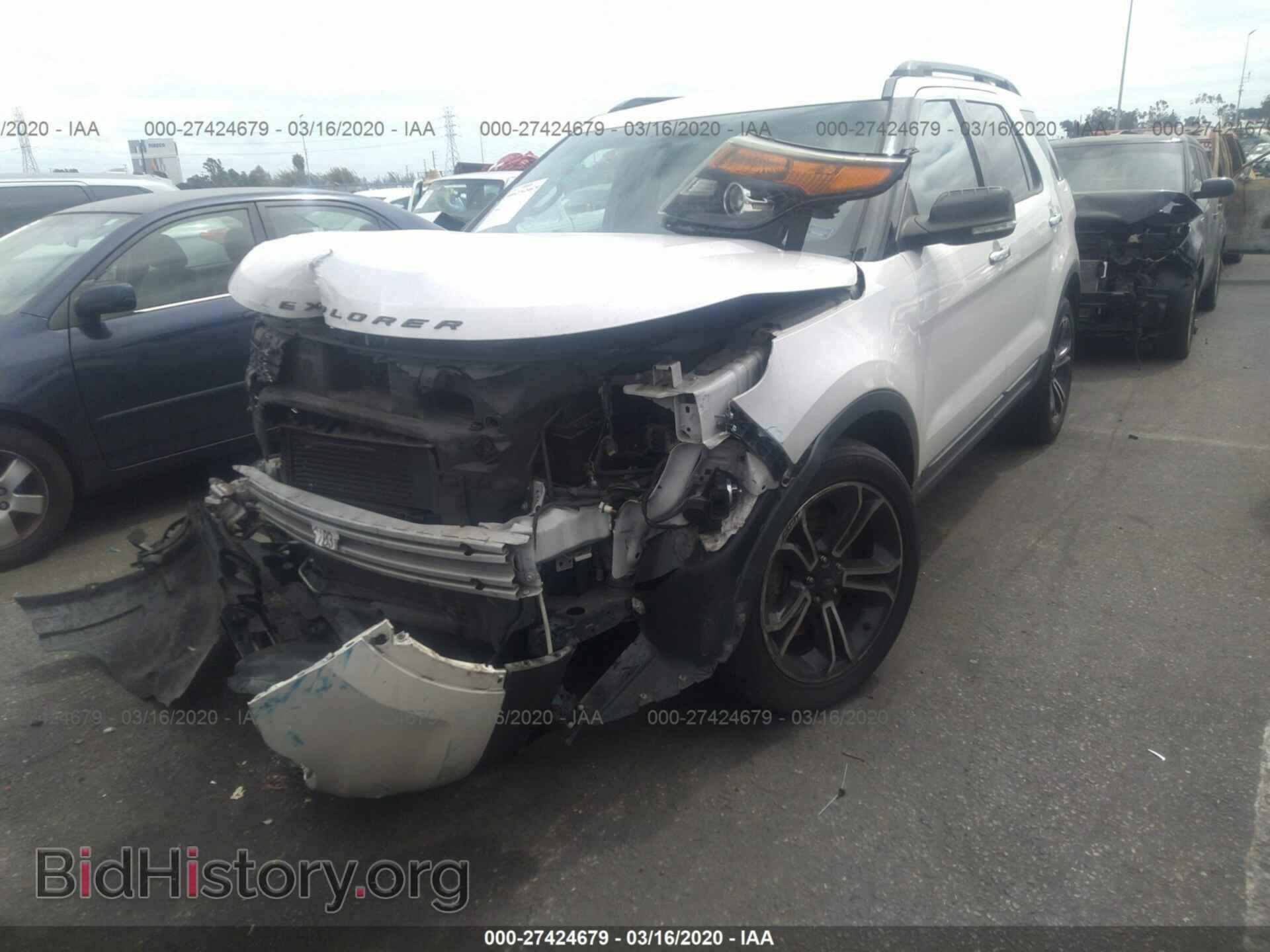 2014 FORD EXPLORER - VIN: 1FM5K8GT1EGB79643 - Фото 2