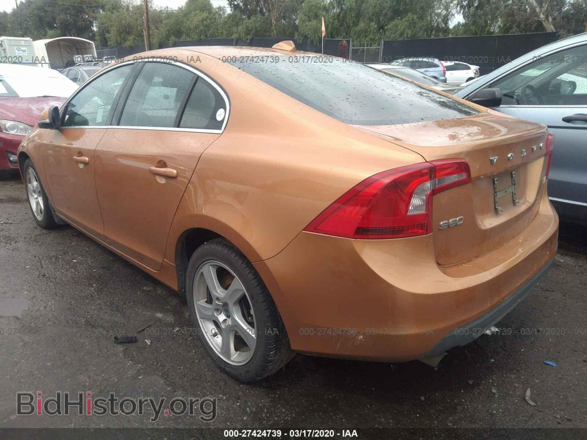 2012 VOLVO S60 - VIN: YV1622FS2C2095205 - Photo 3