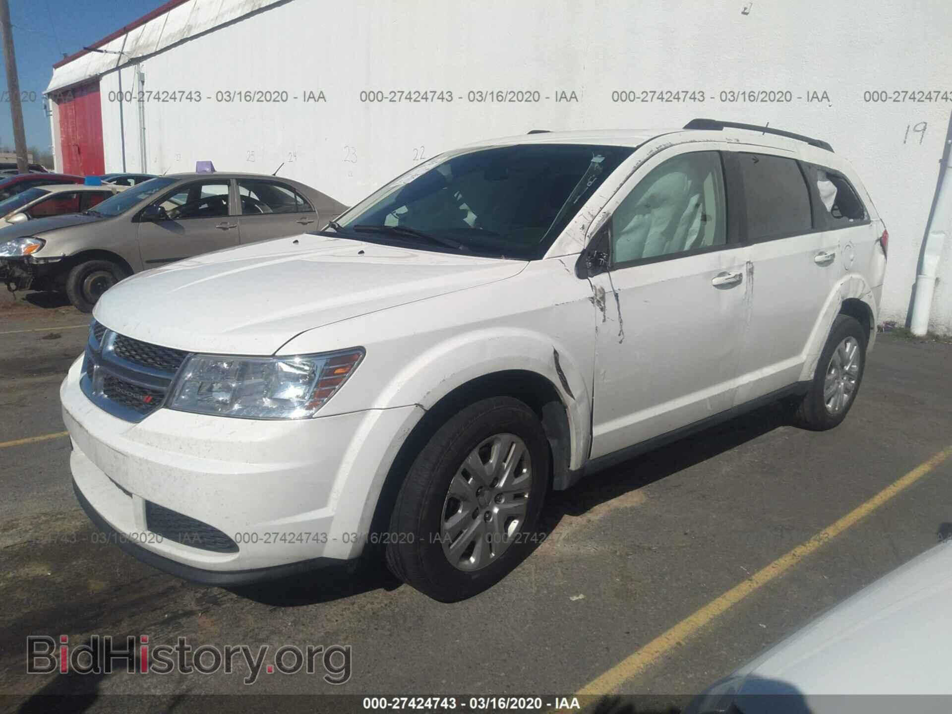 2018 DODGE JOURNEY - VIN: 3C4PDCAB9JT242262 - Фото 2