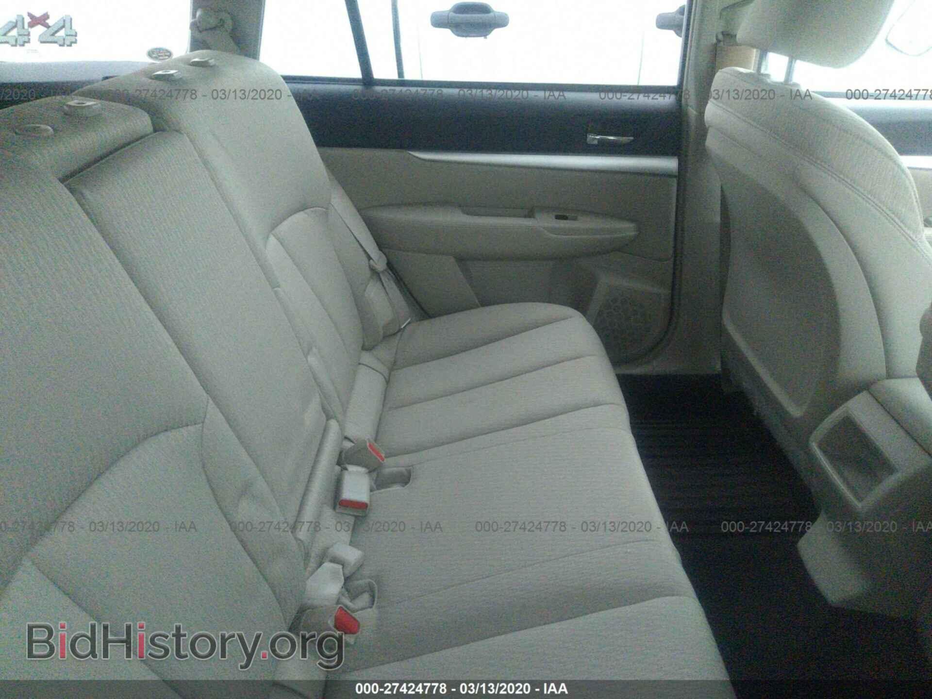 2010 SUBARU OUTBACK - VIN: 4S4BRCGC1A3384110 - Фото 8