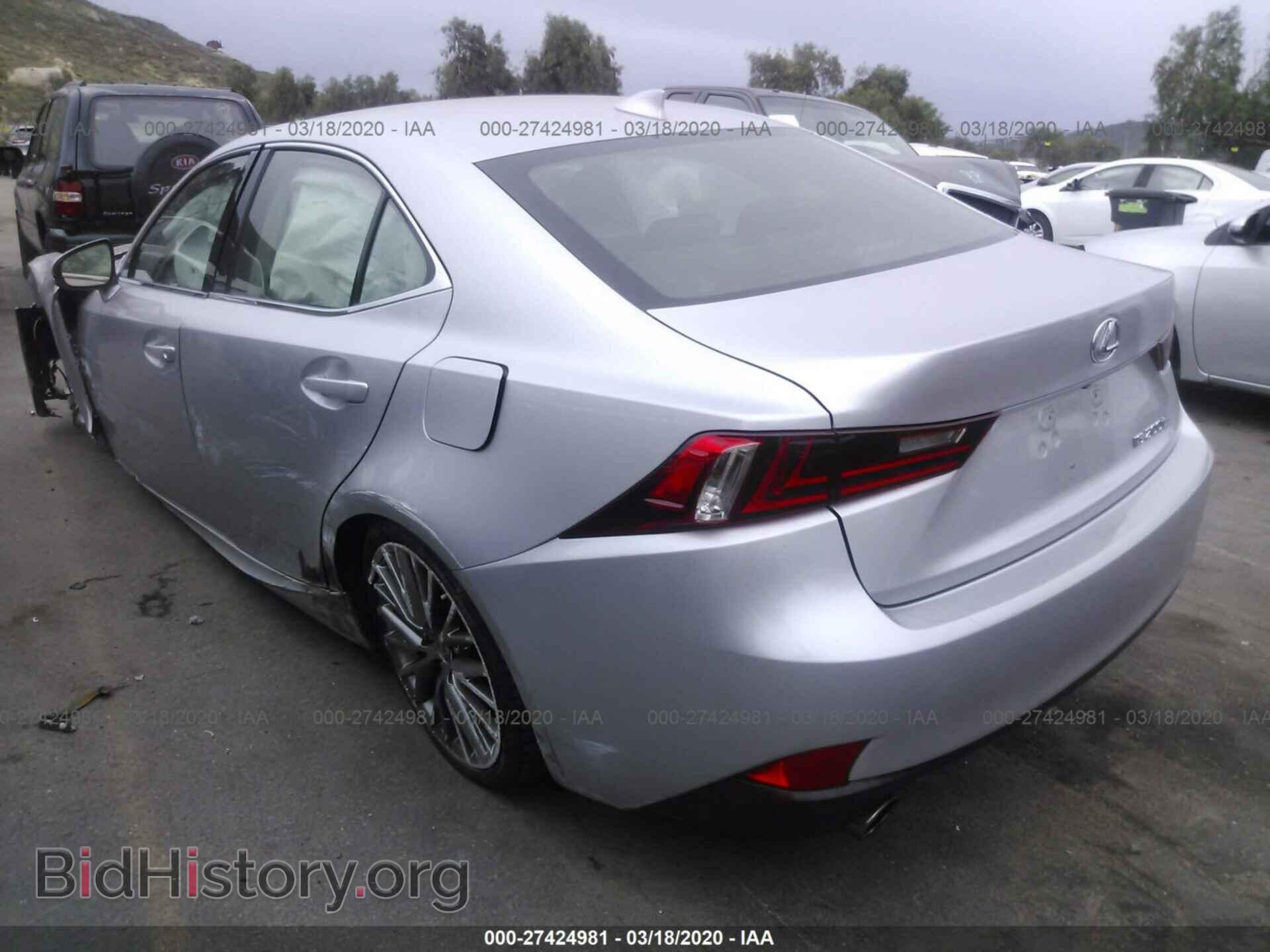 2016 LEXUS IS - VIN: JTHBA1D2XG5001255 - Фото 3