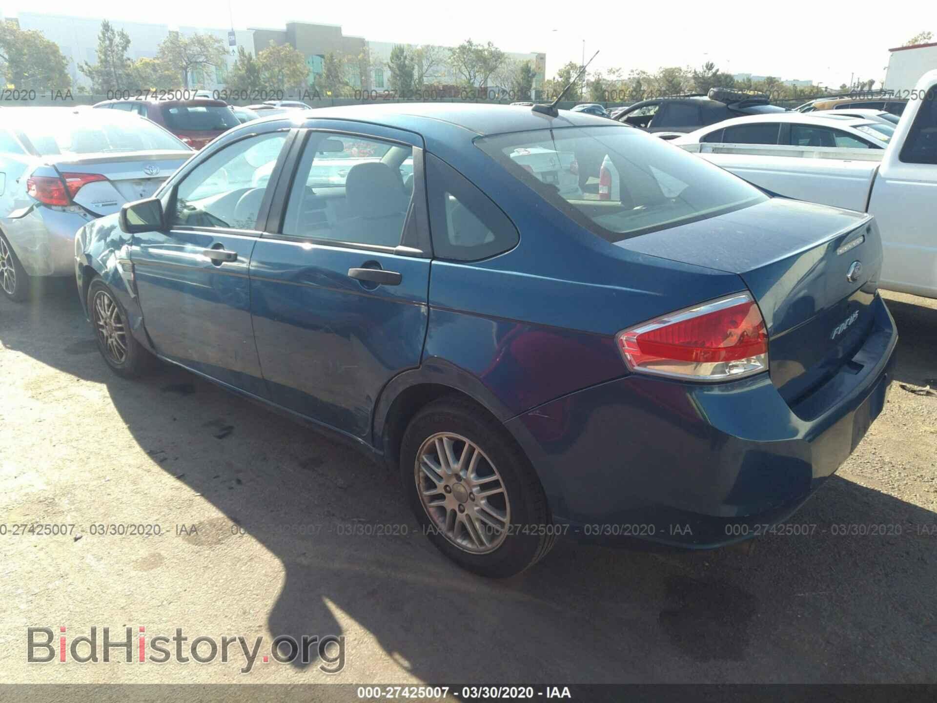 2008 FORD FOCUS - VIN: 1FAHP35N58W156330 - Фото 3