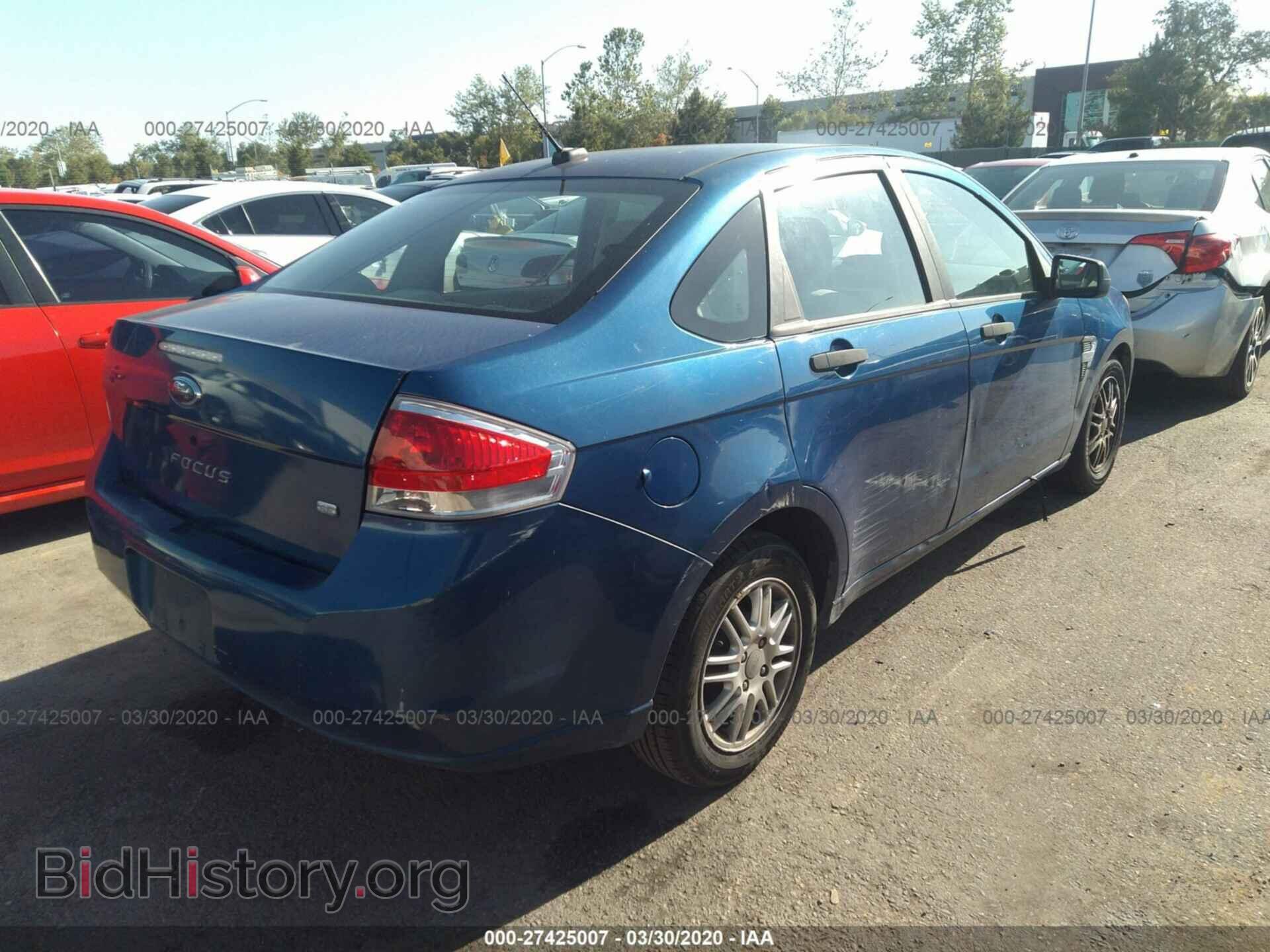 2008 FORD FOCUS - VIN: 1FAHP35N58W156330 - Фото 4