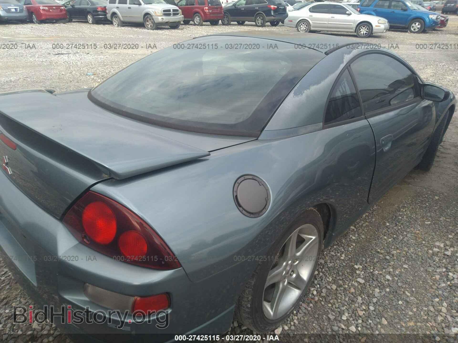 2001 MITSUBISHI ECLIPSE - VIN: 4A3AC44G81E207263 - Photo 4