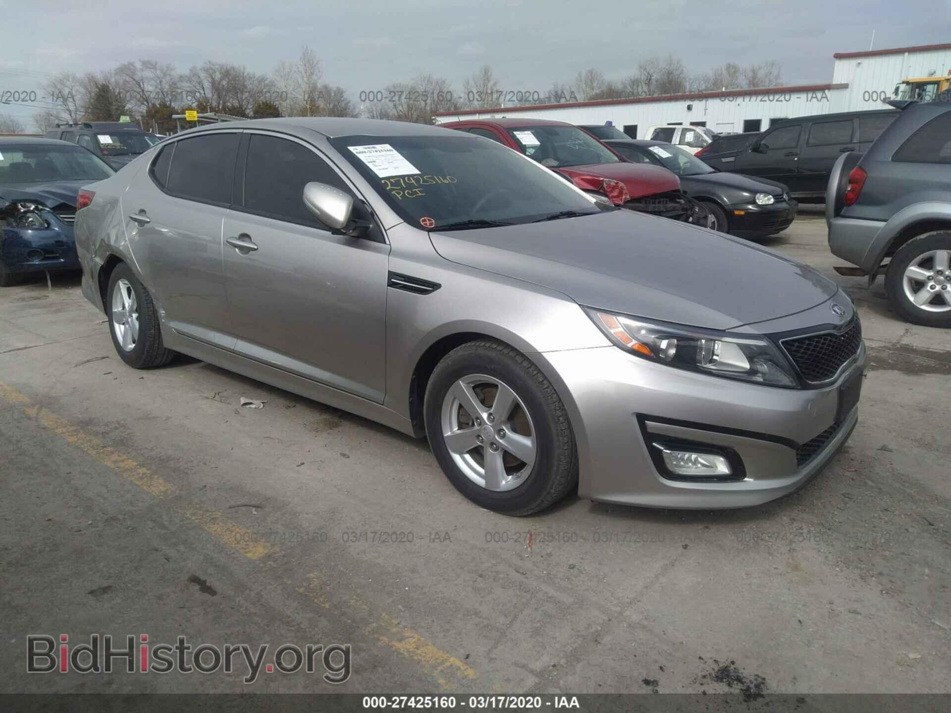 Фотография KNAGM4A79E5452607 - KIA OPTIMA 2014