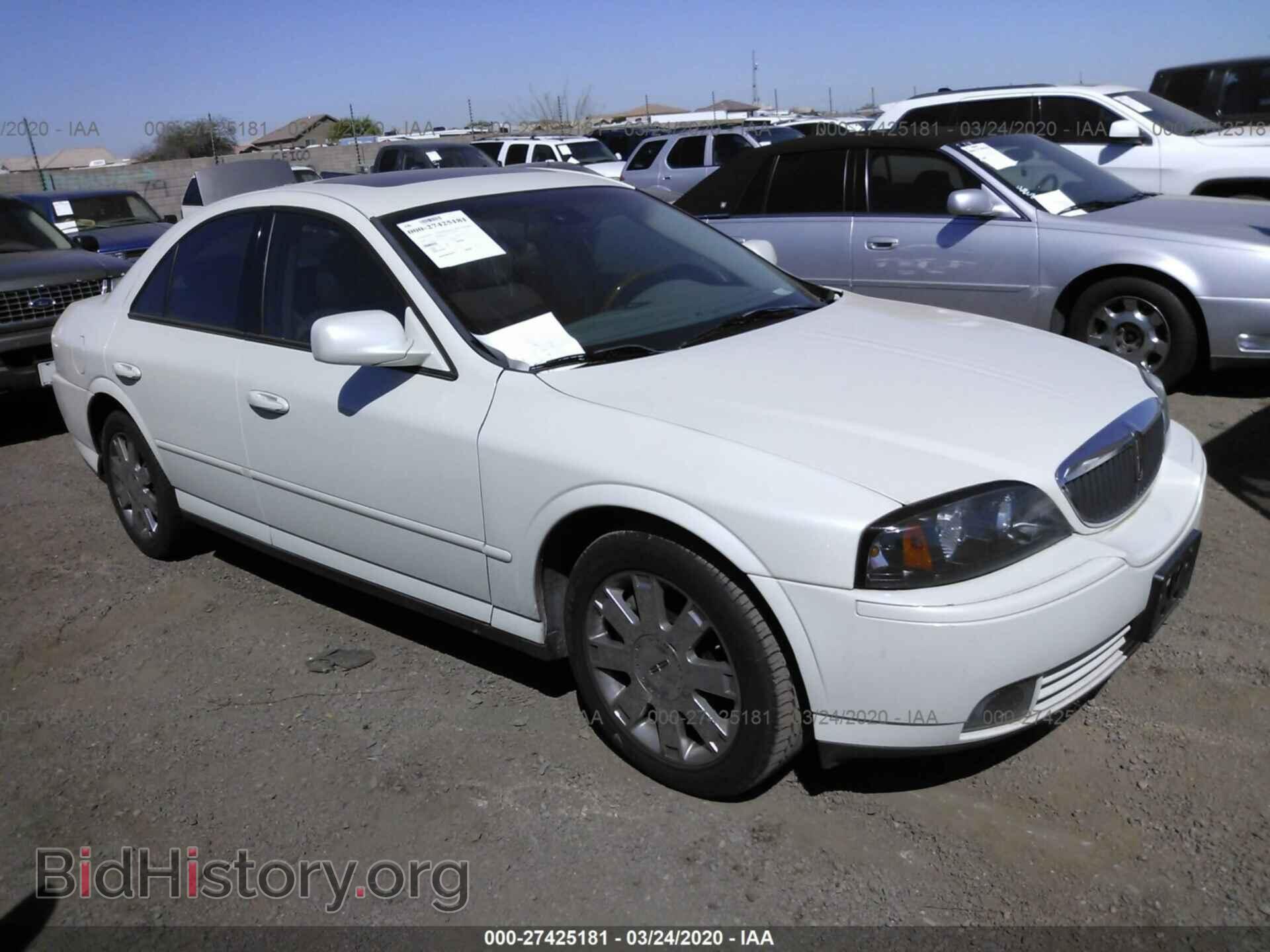 Фотография 1LNHM87A04Y614974 - LINCOLN LS 2004