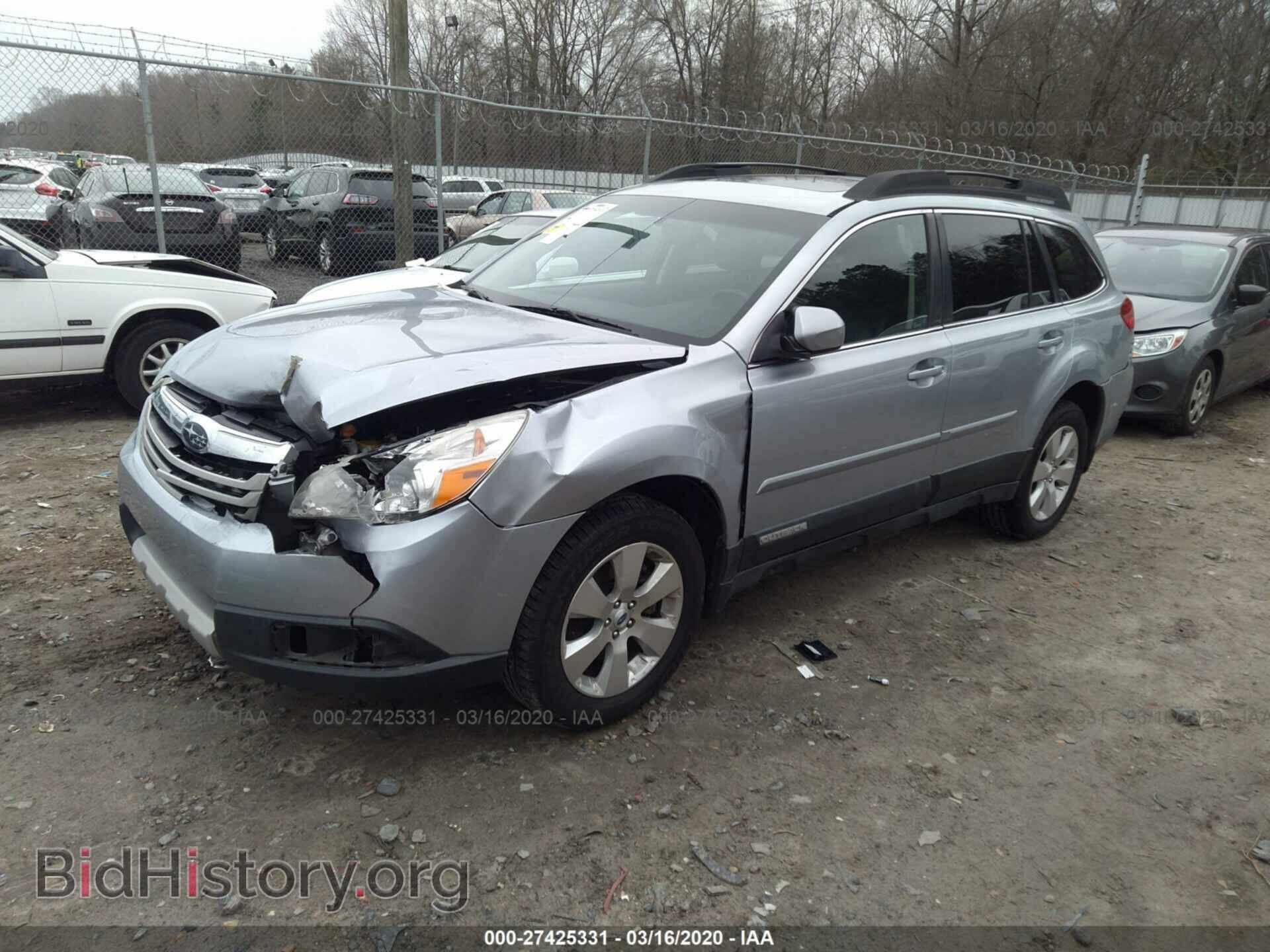 2012 SUBARU OUTBACK - VIN: 4S4BRDKC4C2287991 - Фото 2