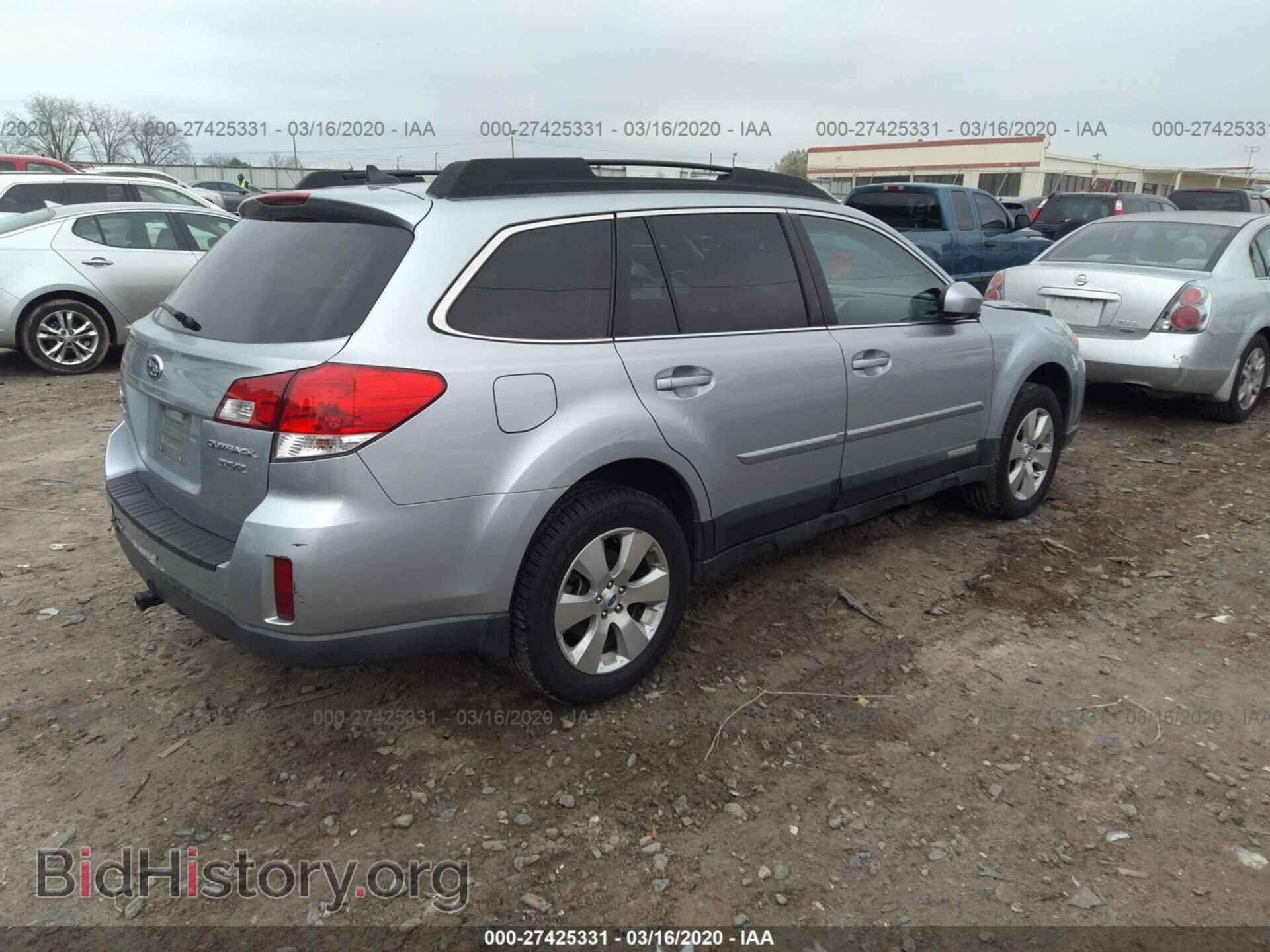 2012 SUBARU OUTBACK - VIN: 4S4BRDKC4C2287991 - Фото 4