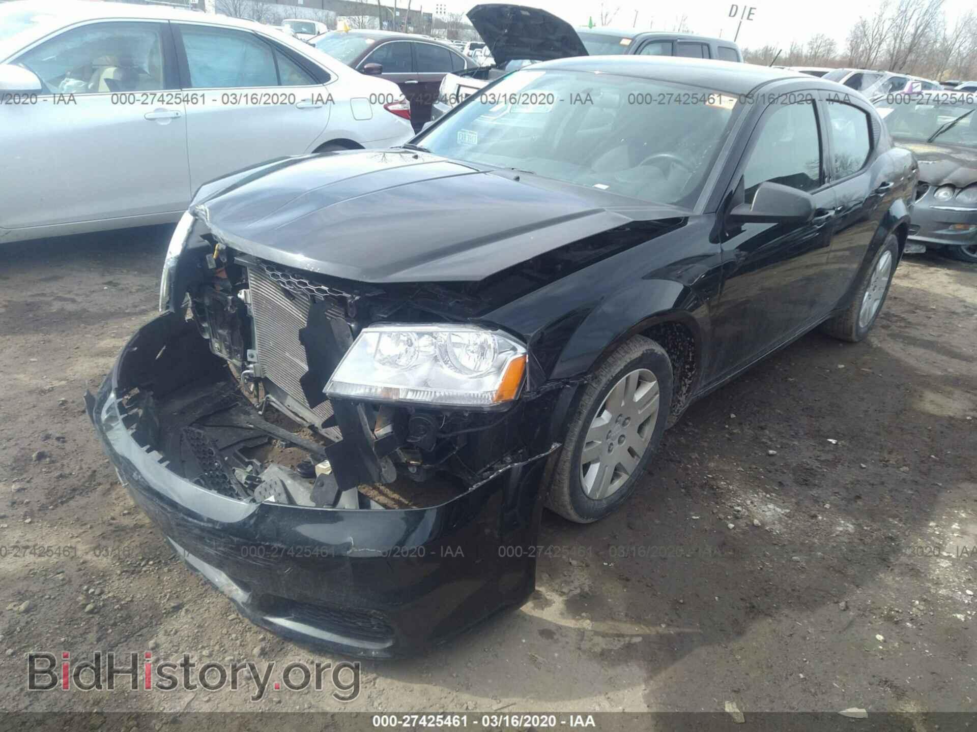 2014 DODGE AVENGER - VIN: 1C3CDZABXEN148855 - Фото 2
