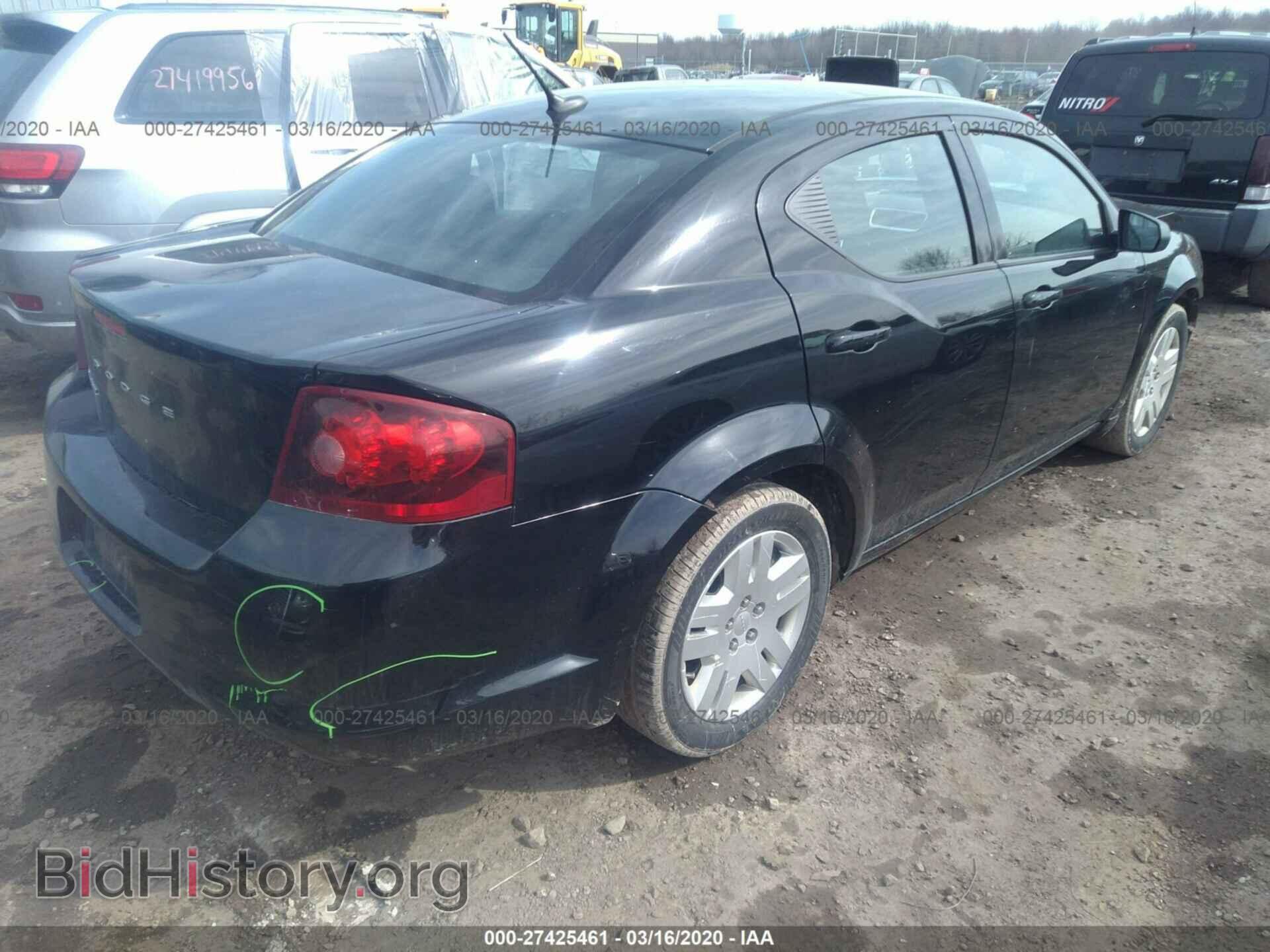 2014 DODGE AVENGER - VIN: 1C3CDZABXEN148855 - Фото 4