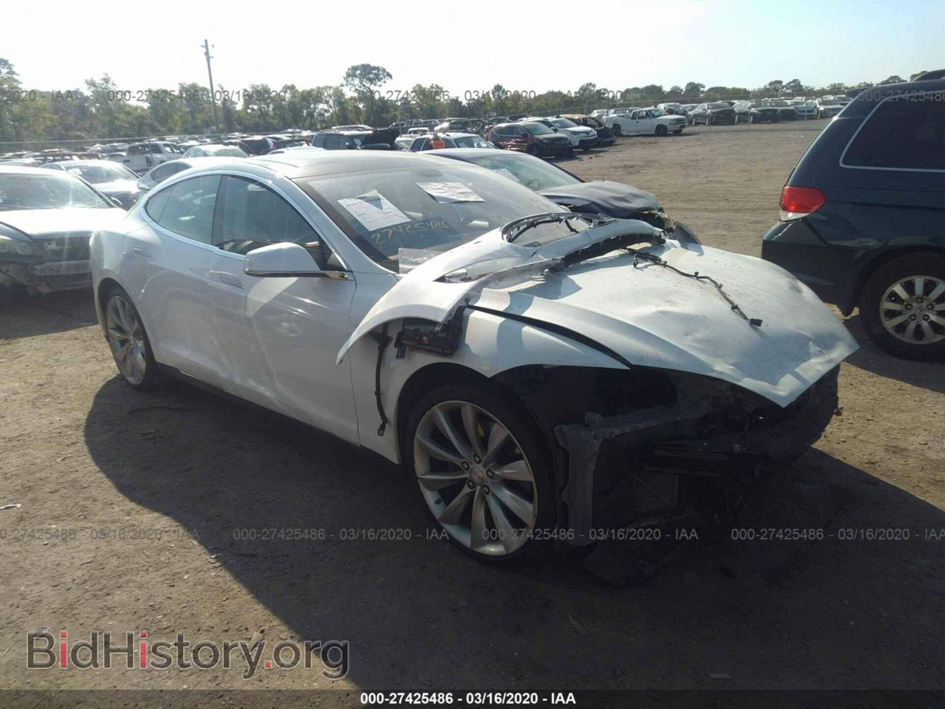 Photo 5YJSA1AG3DFP08970 - TESLA MODEL S 2013