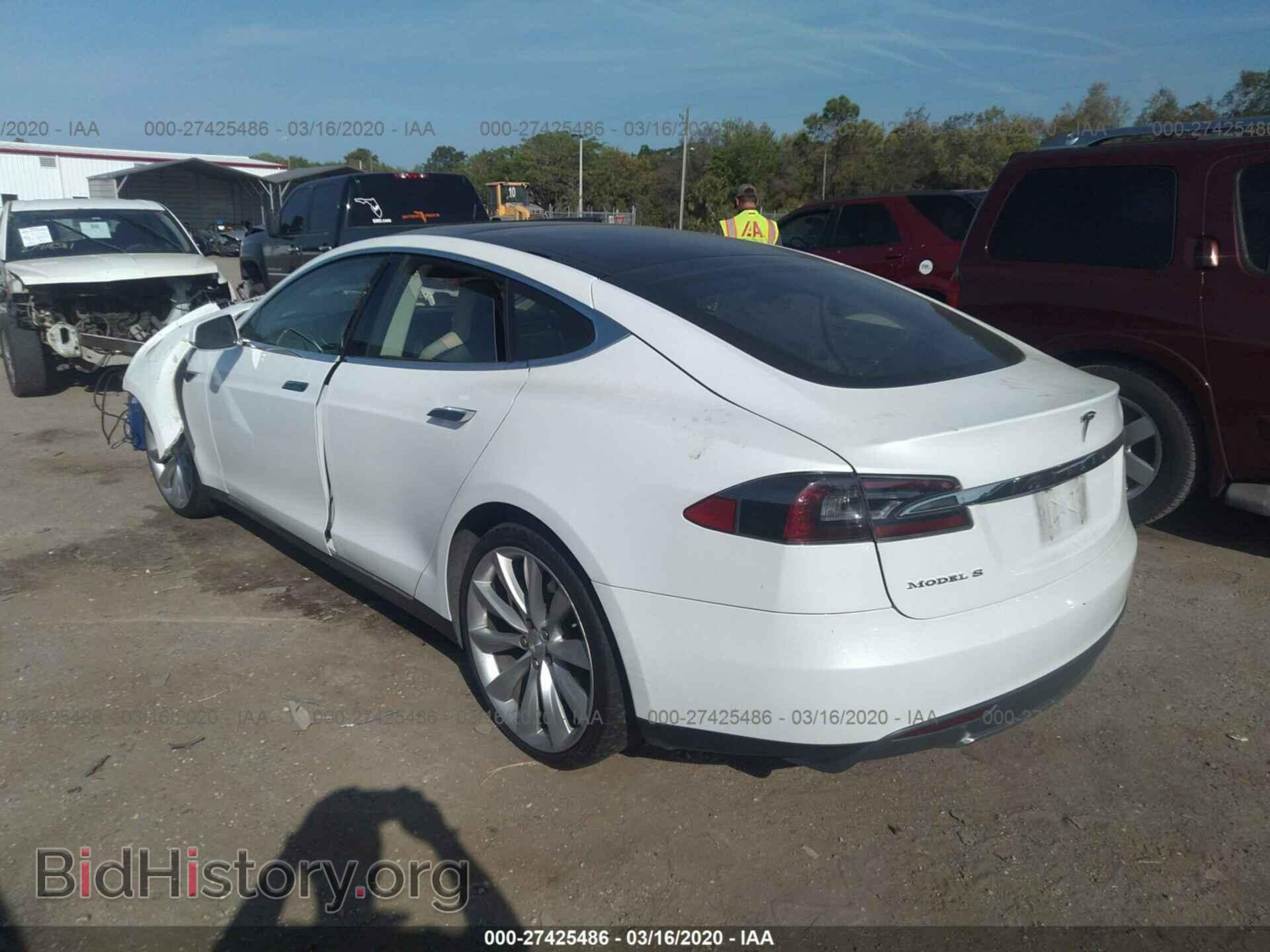 2013 TESLA MODEL S - VIN: 5YJSA1AG3DFP08970 - Photo 3