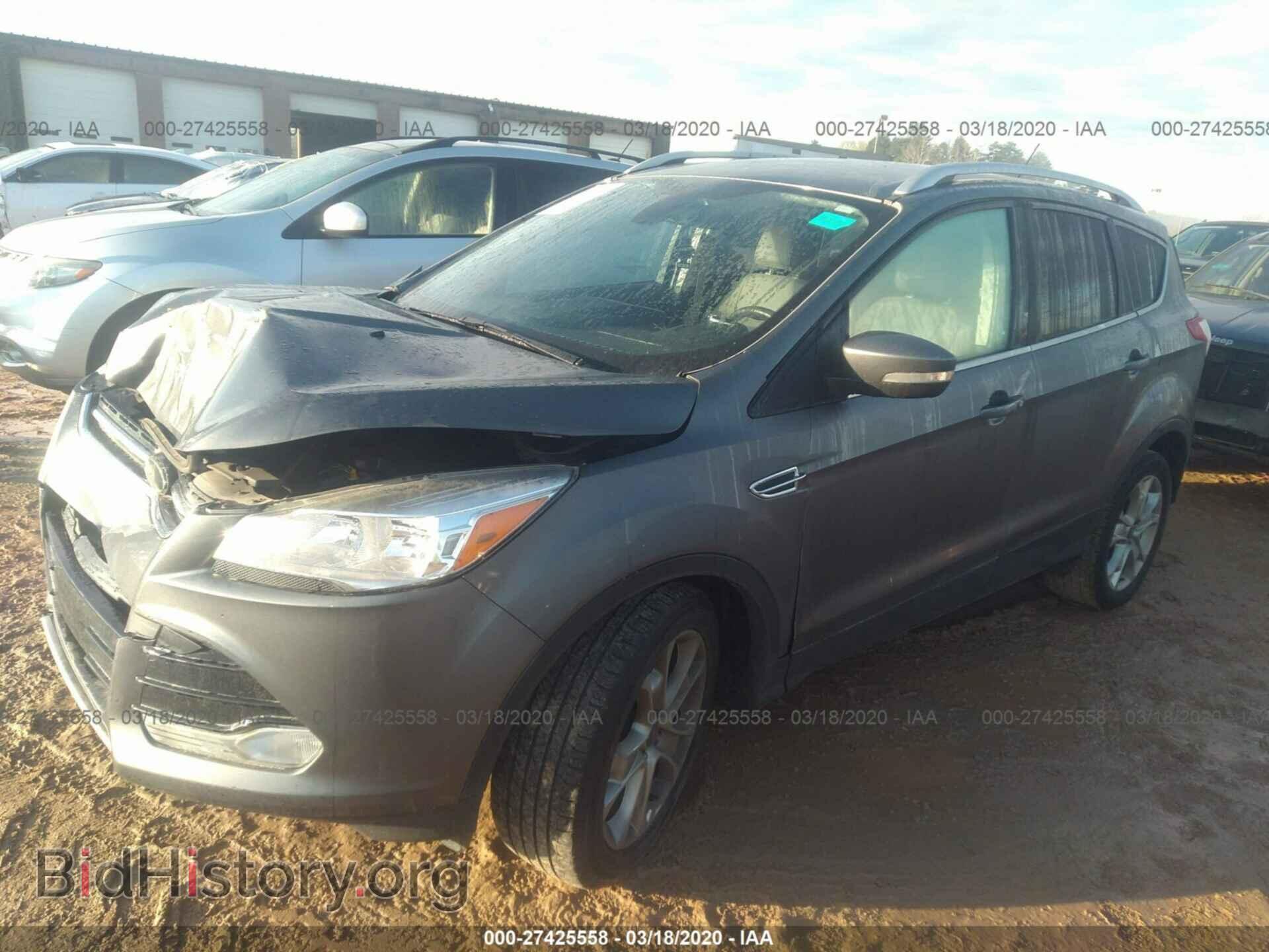 2014 FORD ESCAPE - VIN: 1FMCU0J92EUD67203 - Фото 2