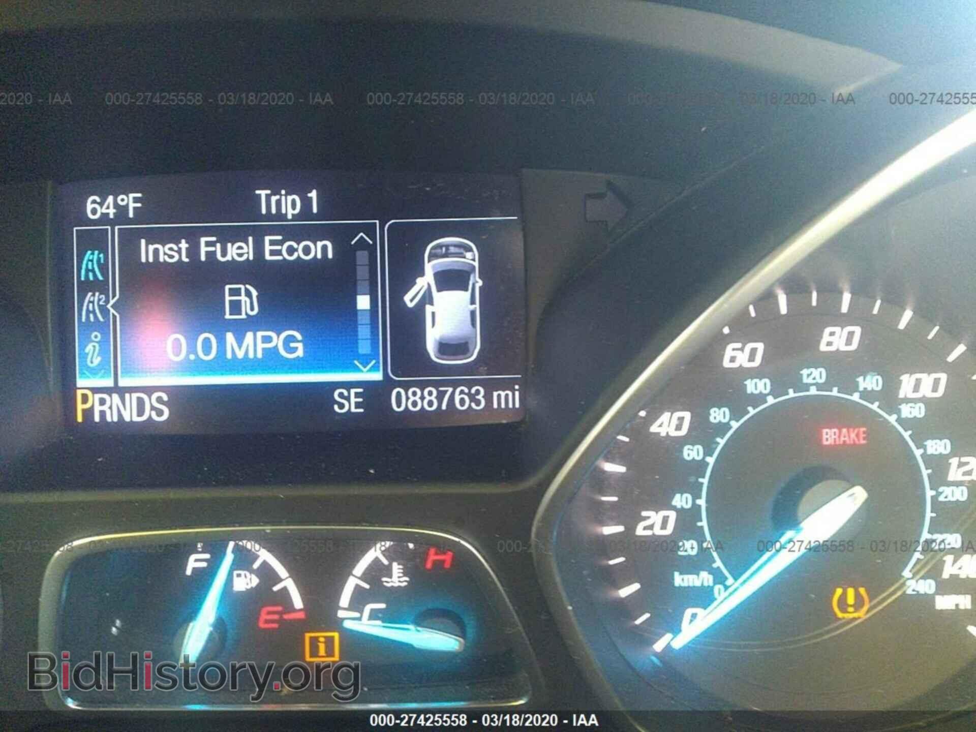 2014 FORD ESCAPE - VIN: 1FMCU0J92EUD67203 - Фото 7