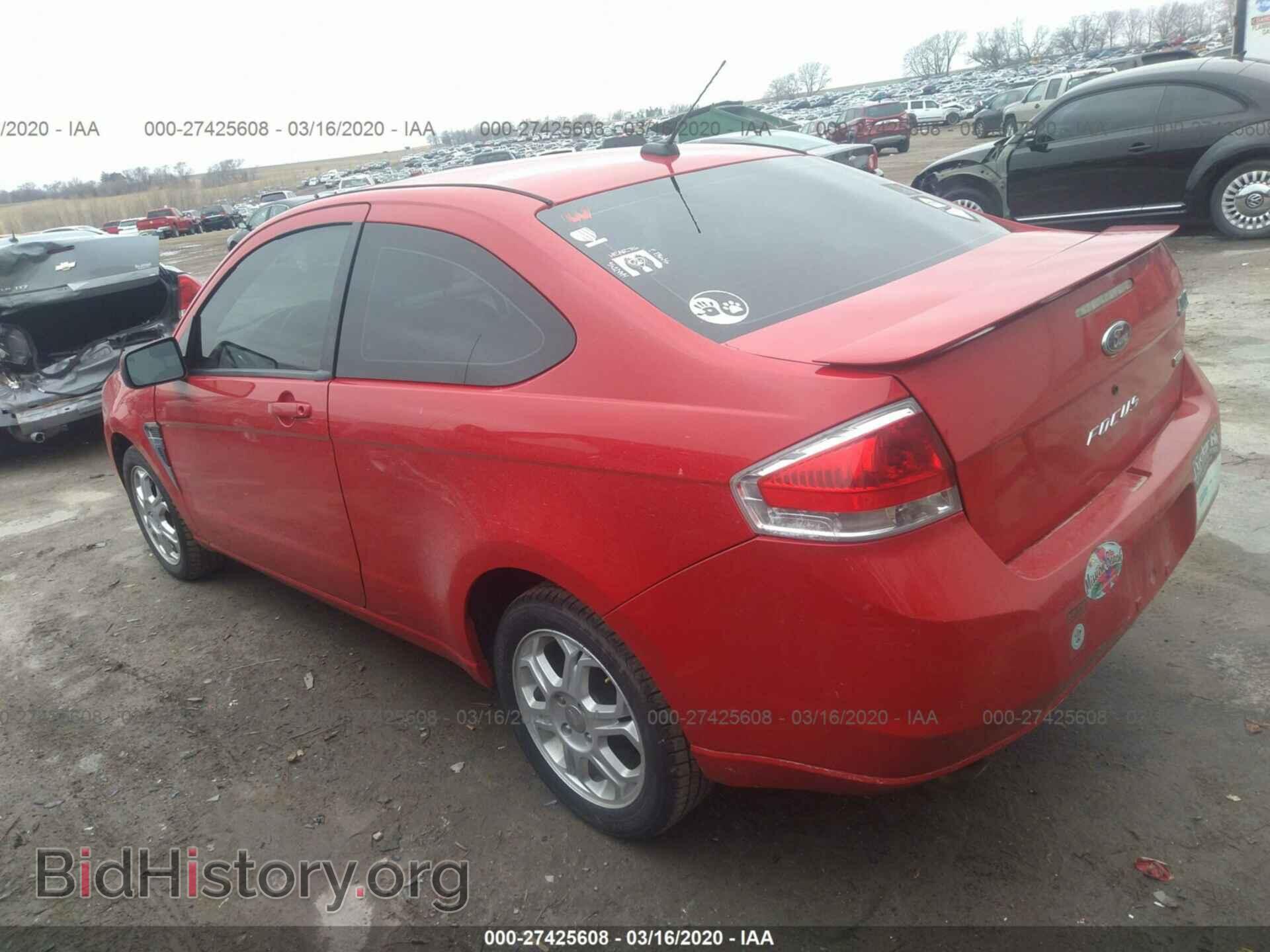 2008 FORD FOCUS - VIN: 1FAHP33NX8W250030 - Фото 3