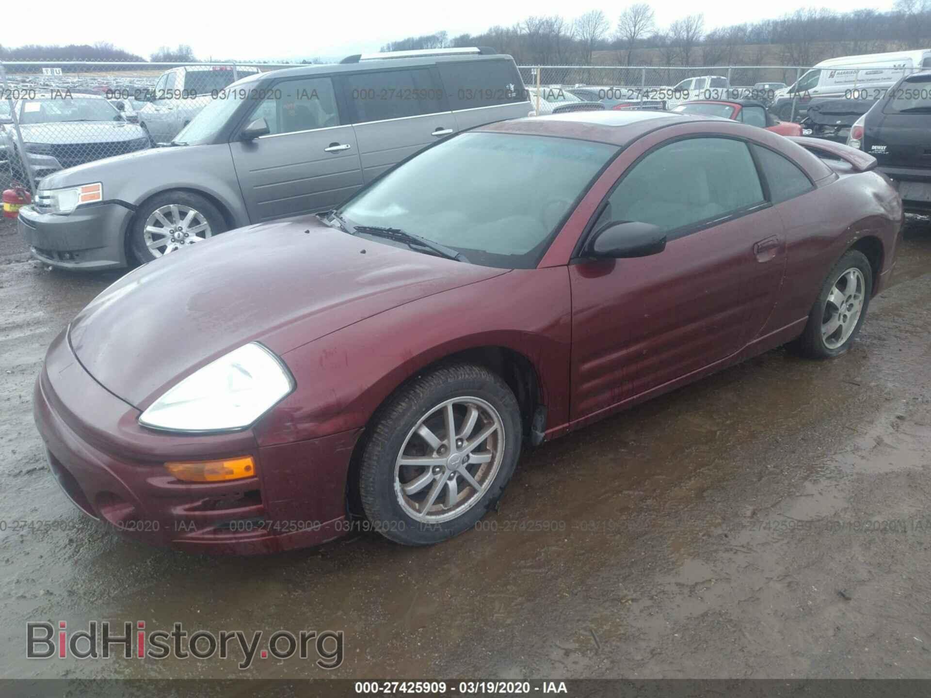 2003 MITSUBISHI ECLIPSE - VIN: 4A3AC44G23E058755 - Photo 2