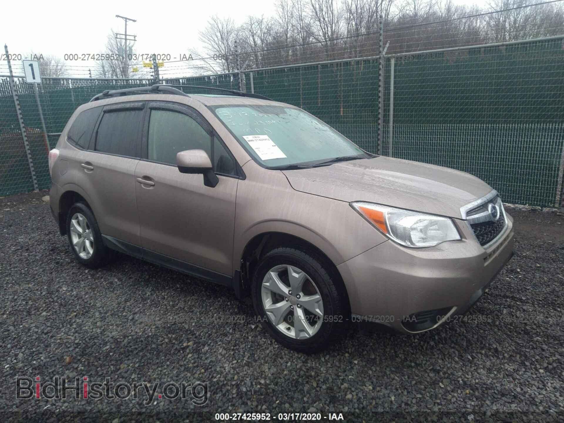 Фотография JF2SJADC4GH437903 - SUBARU FORESTER 2016