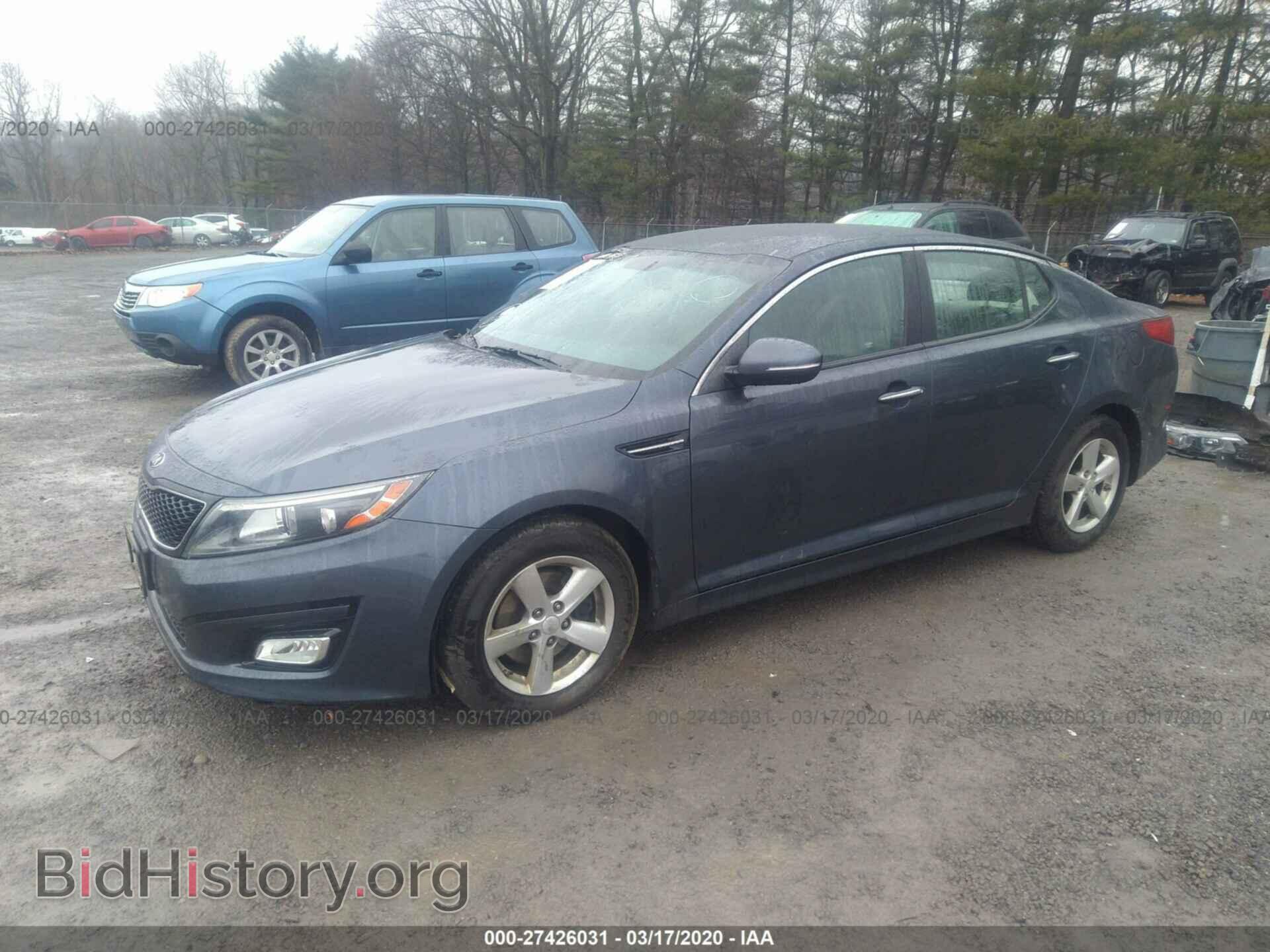 2015 KIA OPTIMA - VIN: KNAGM4A75F5535727 - Фото 2