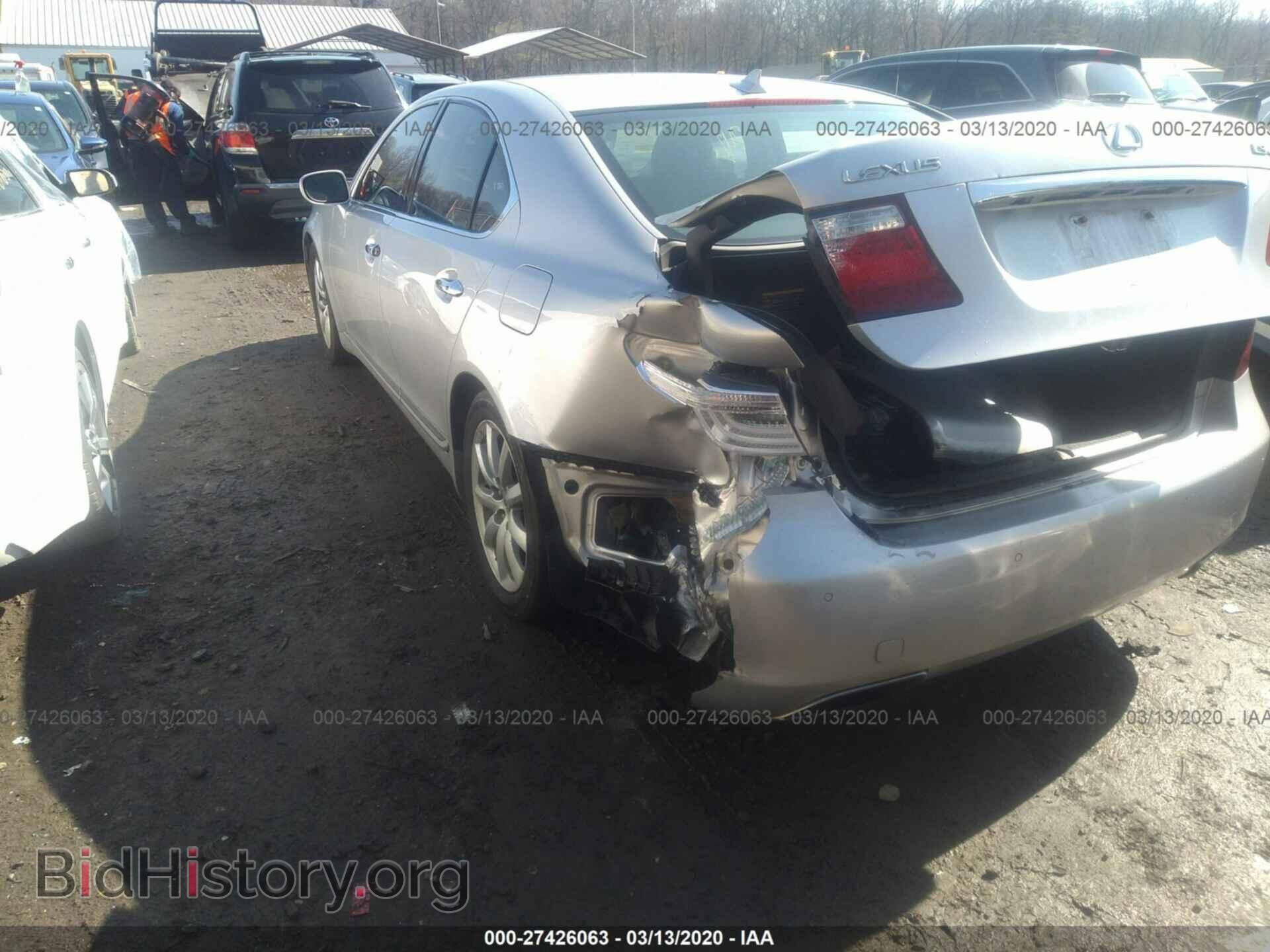 2007 LEXUS LS - VIN: JTHBL46F375004512 - Фото 6