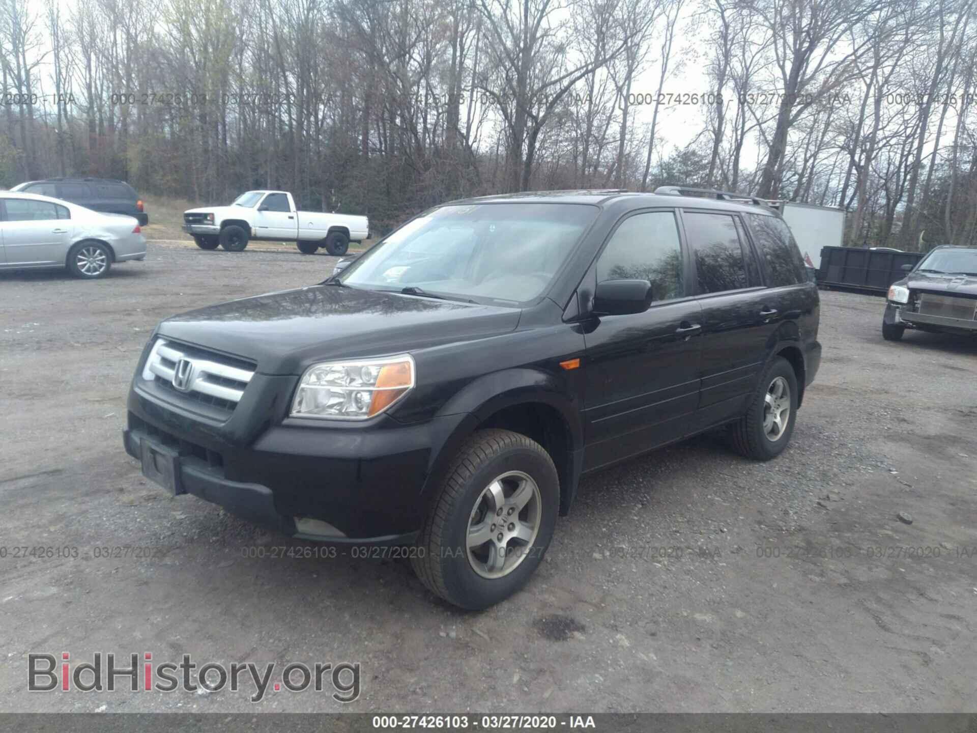 2007 HONDA PILOT - VIN: 5FNYF18587B009628 - Фото 2