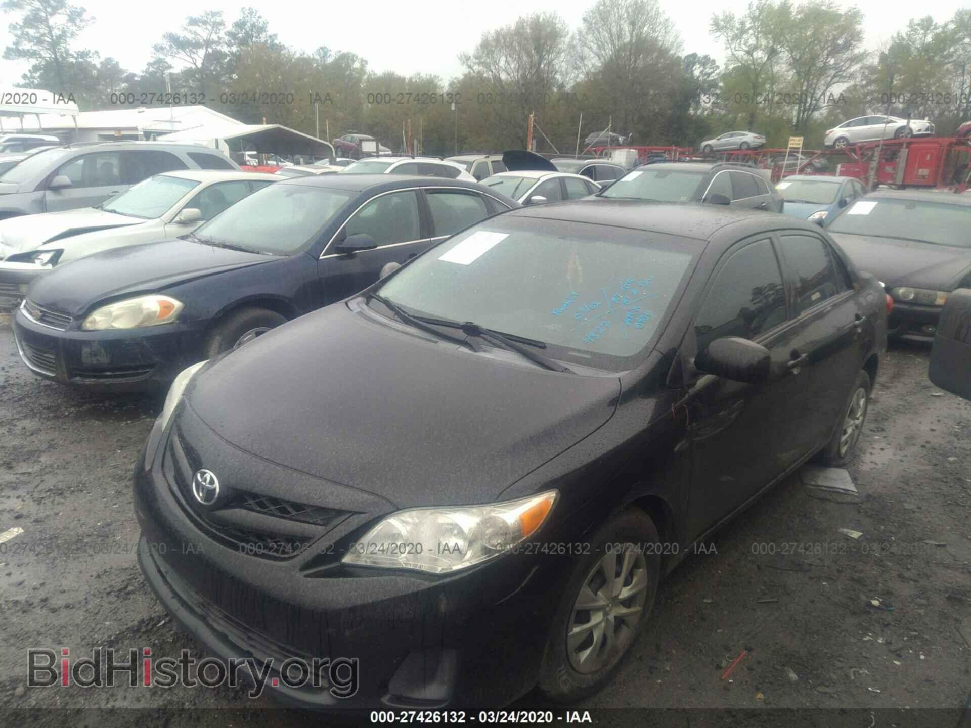 2013 TOYOTA COROLLA - VIN: 2T1BU4EE0DC927598 - Фото 2