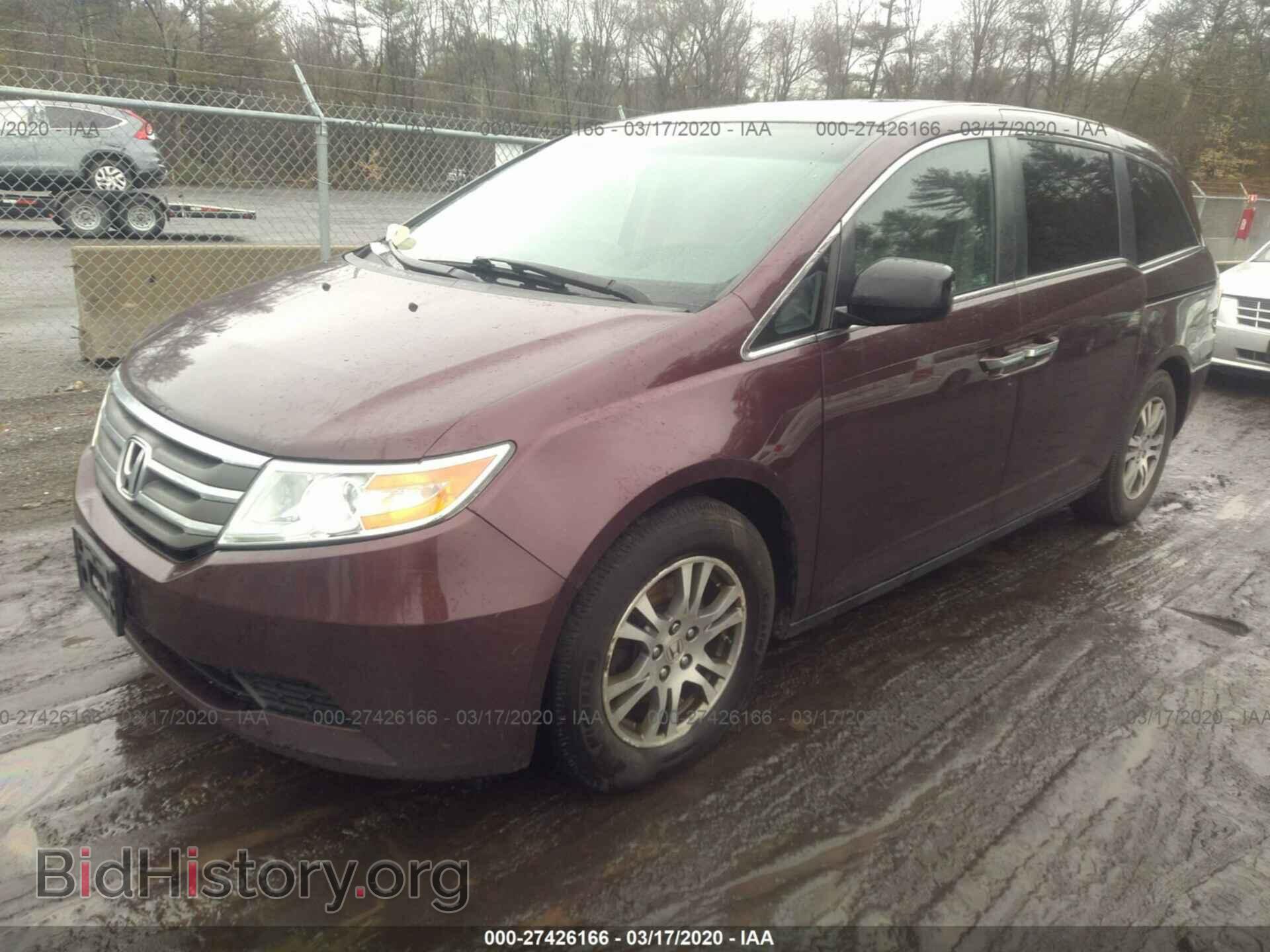2011 HONDA ODYSSEY - VIN: 5FNRL5H41BB100857 - Фото 2